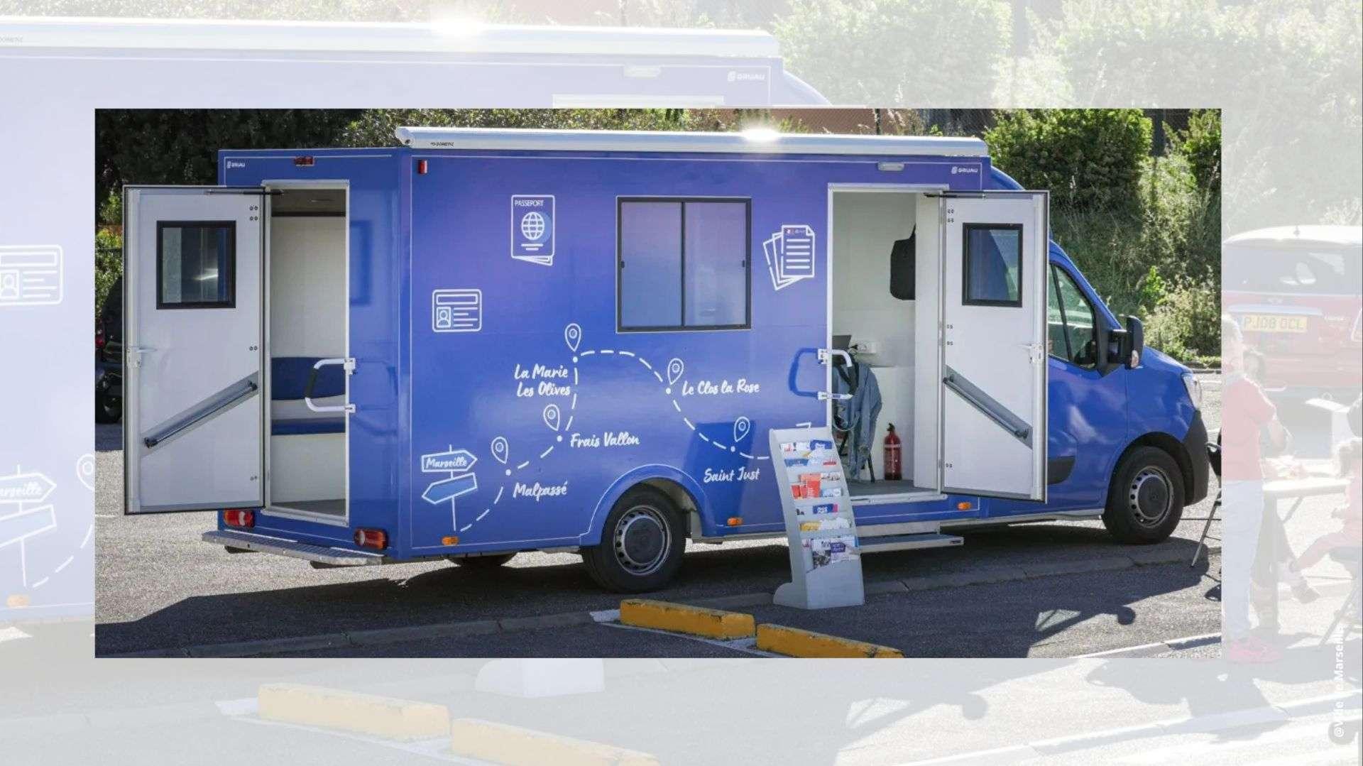 Marseille inaugure ce mercredi, une deuxième “Mairie mobile” pour rapprocher les services publics des habitants