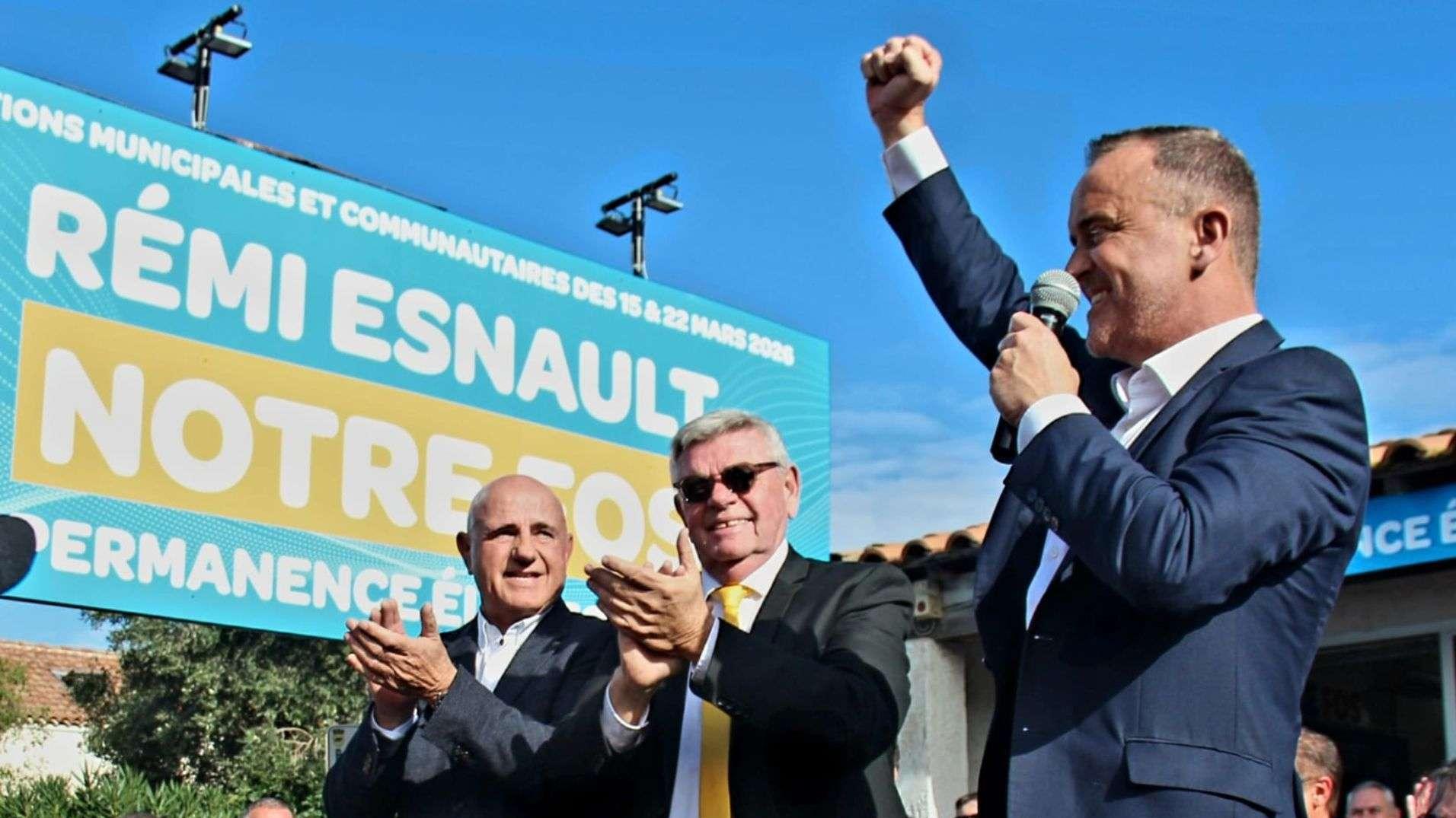 Fos-sur-Mer : Rémi Esnault lance sa campagne des municipales, "Je suis avant tout amoureux de Fos"