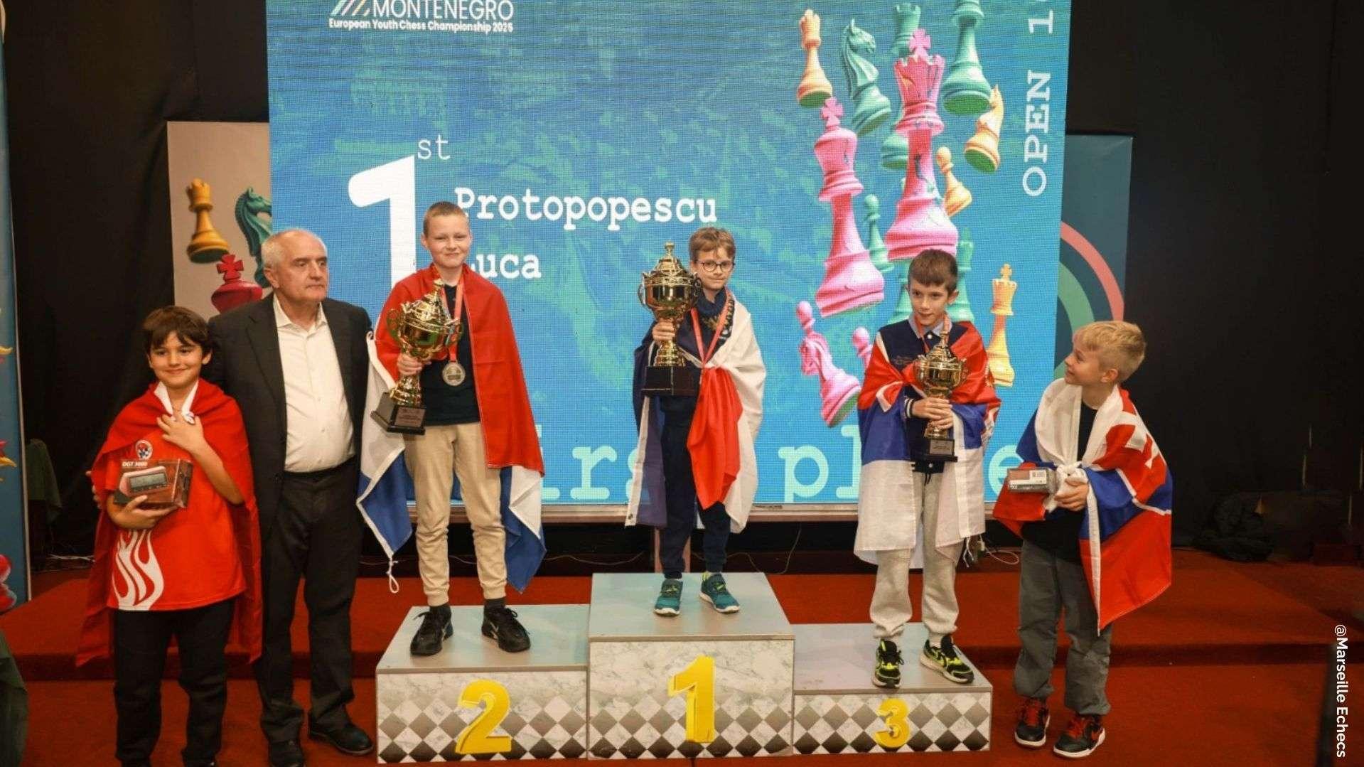 Marseille : le "minot" Luca Protopopescu sacré Champion d'Europe d'échecs à 10 ans