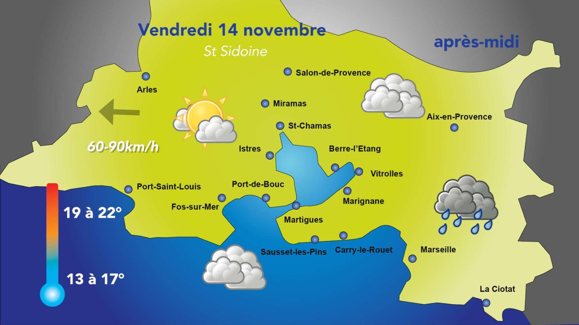 Météo : une météo en deux temps ce vendredi 14 novembre