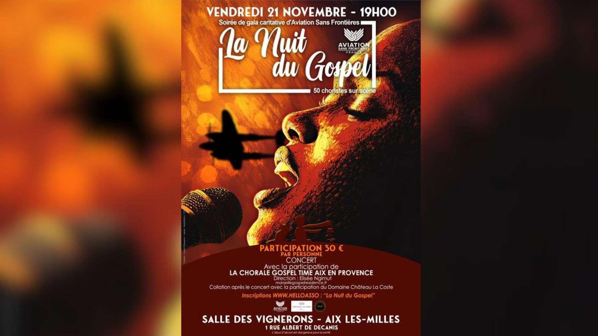 Aix-en-Provence : une soirée gospel pour aider des jeunes à construire un avion