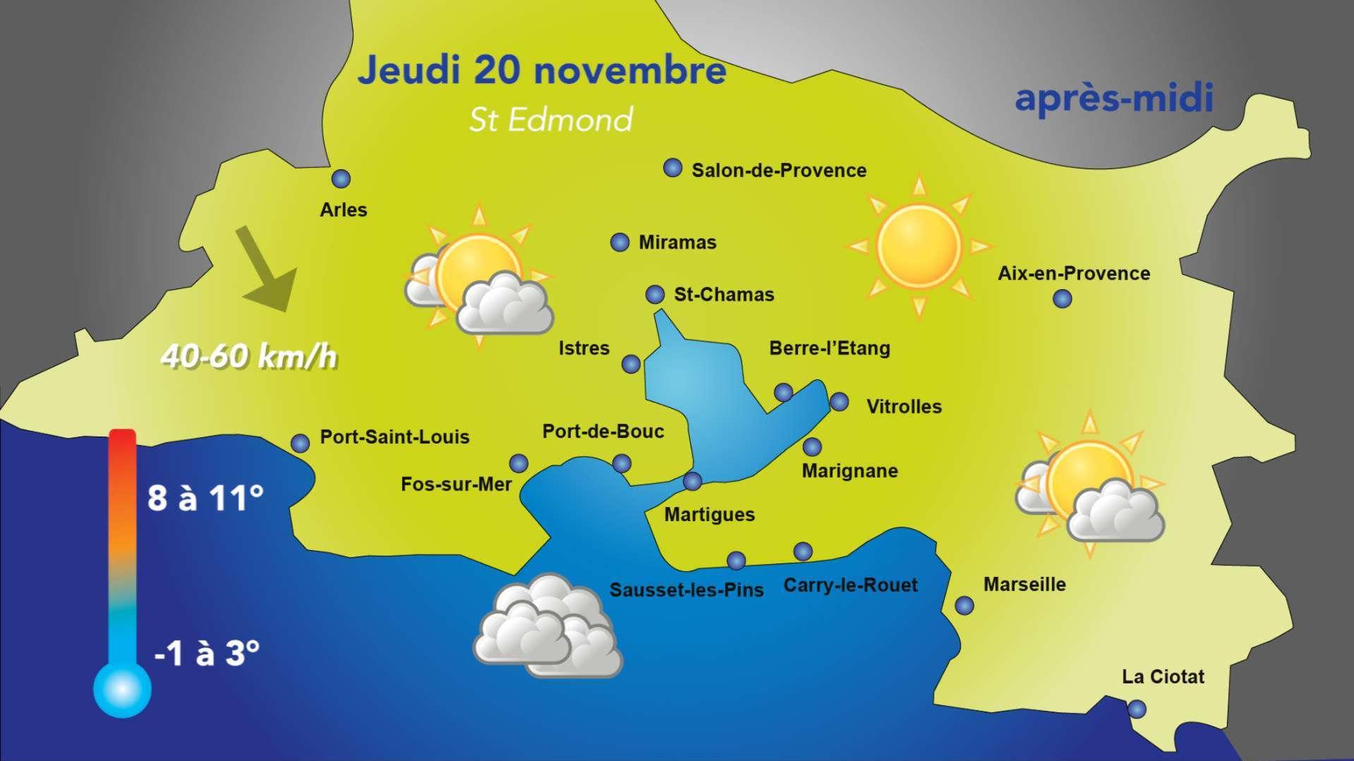 Météo : retour du vent ce jeudi 20 novembre