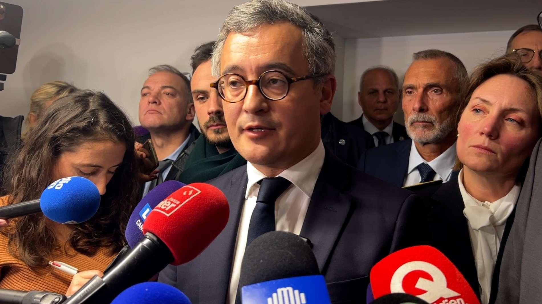 Narcotrafic: une menace "au moins équivalente à celle du terrorisme", estime Darmanin