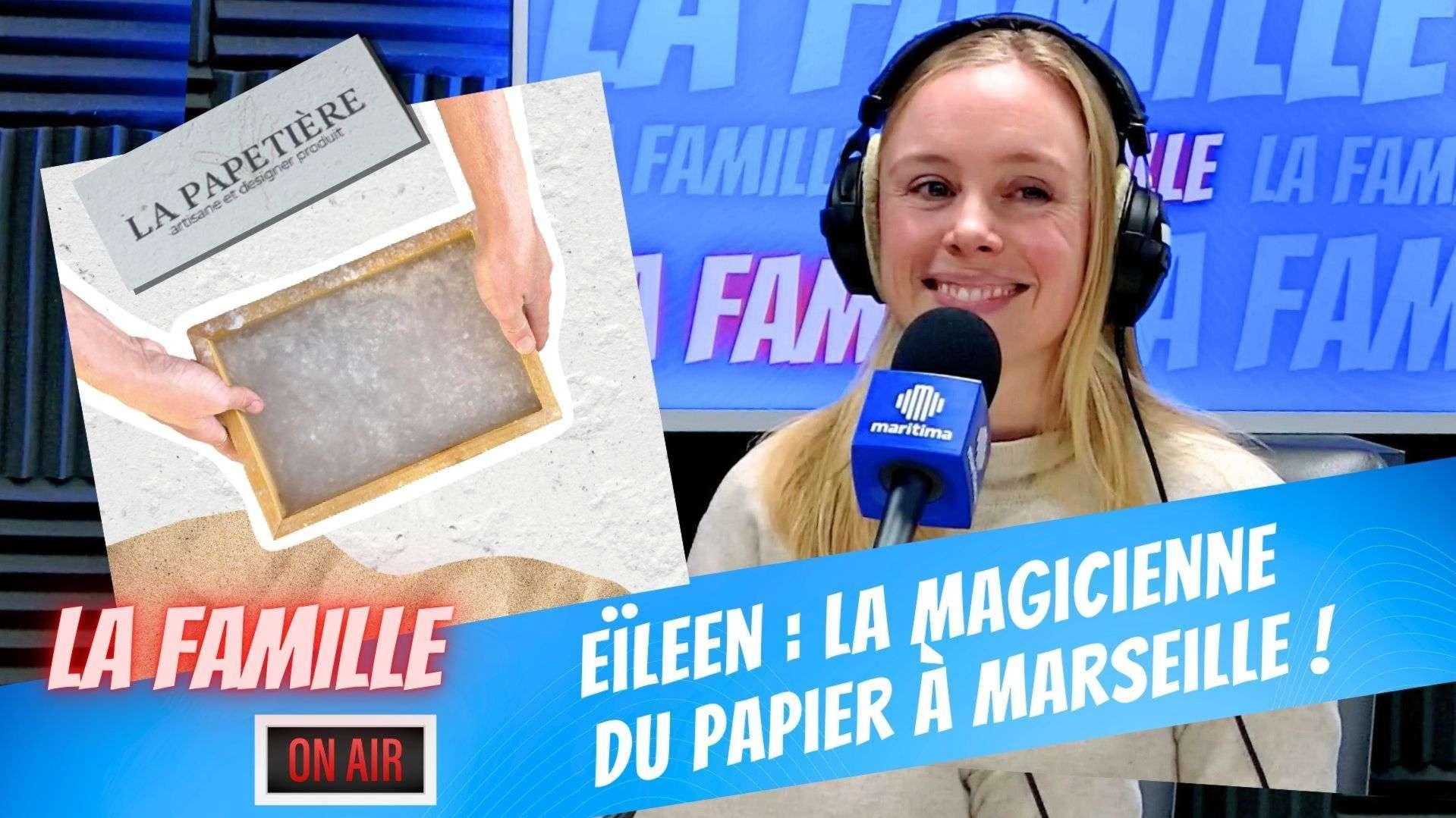 La magicienne du papier : Eïleen transforme les déchets papier en objets design