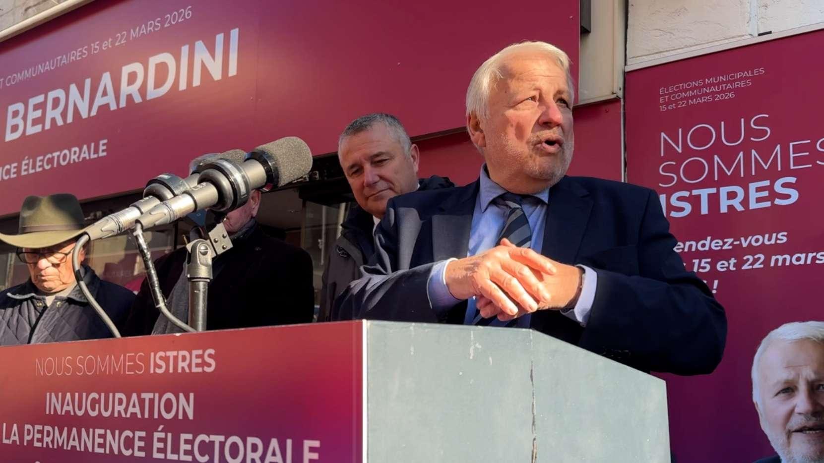 Municipales 2026 à Istres : François Bernardini lance sa campagne avec un soutien politique de tous bords