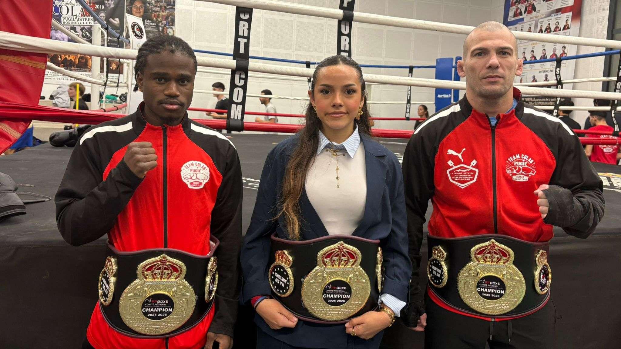 Boxe : la Team Colas à Istres sacrée "meilleur club de la région PACA" après une moisson de titres à Nice