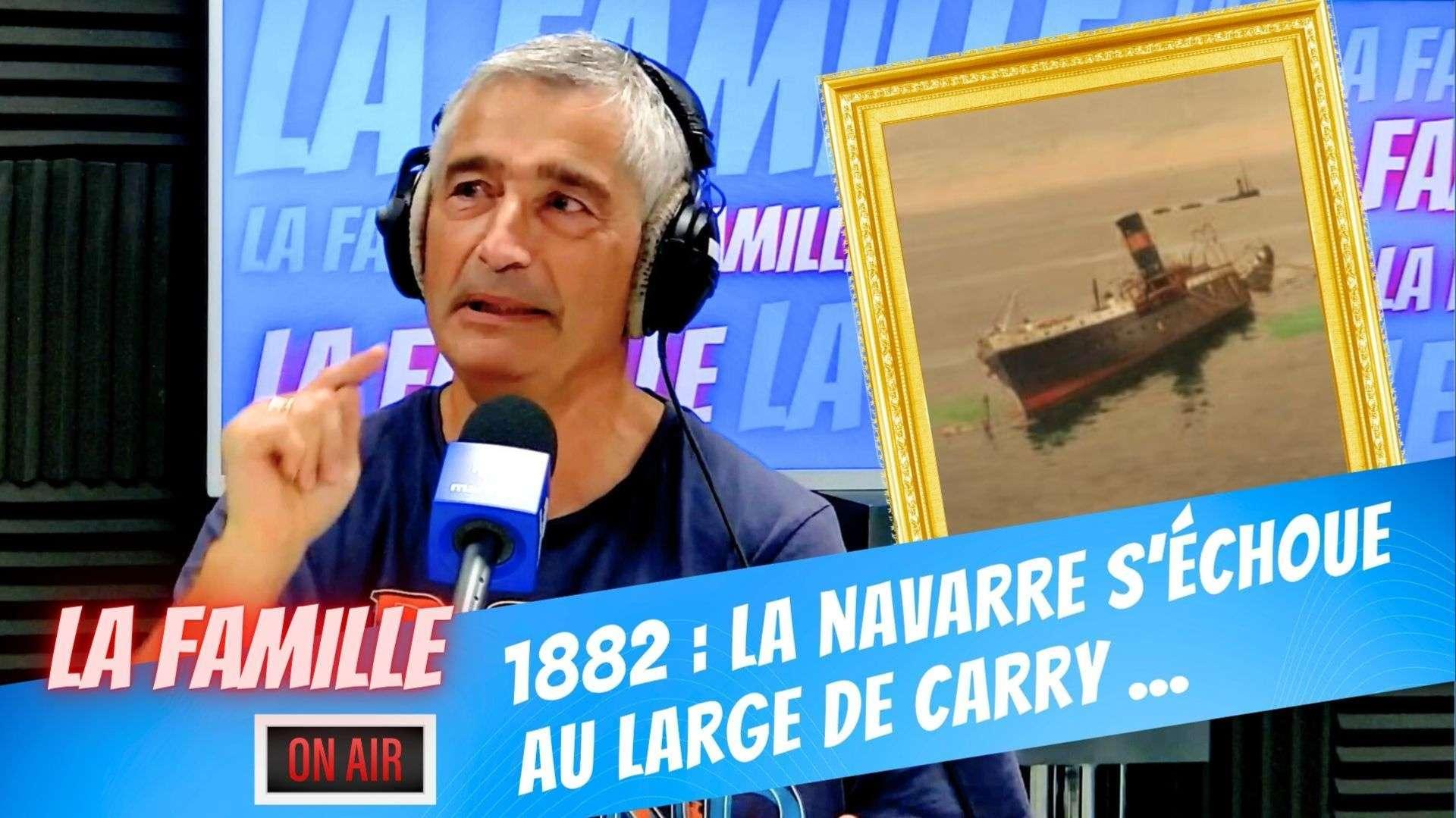 Tié du Sud : l'incroyable histoire de "La Navarre", le navire naufragé à Carry-le-Rouet en novembre 1882