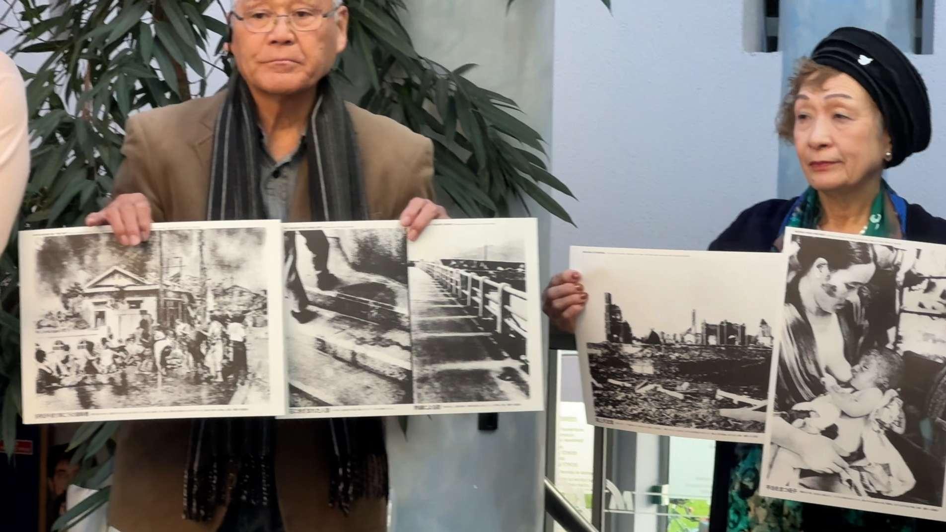 Face aux survivants d'Hiroshima, Martigues s'engage pour un monde sans armes nucléaires