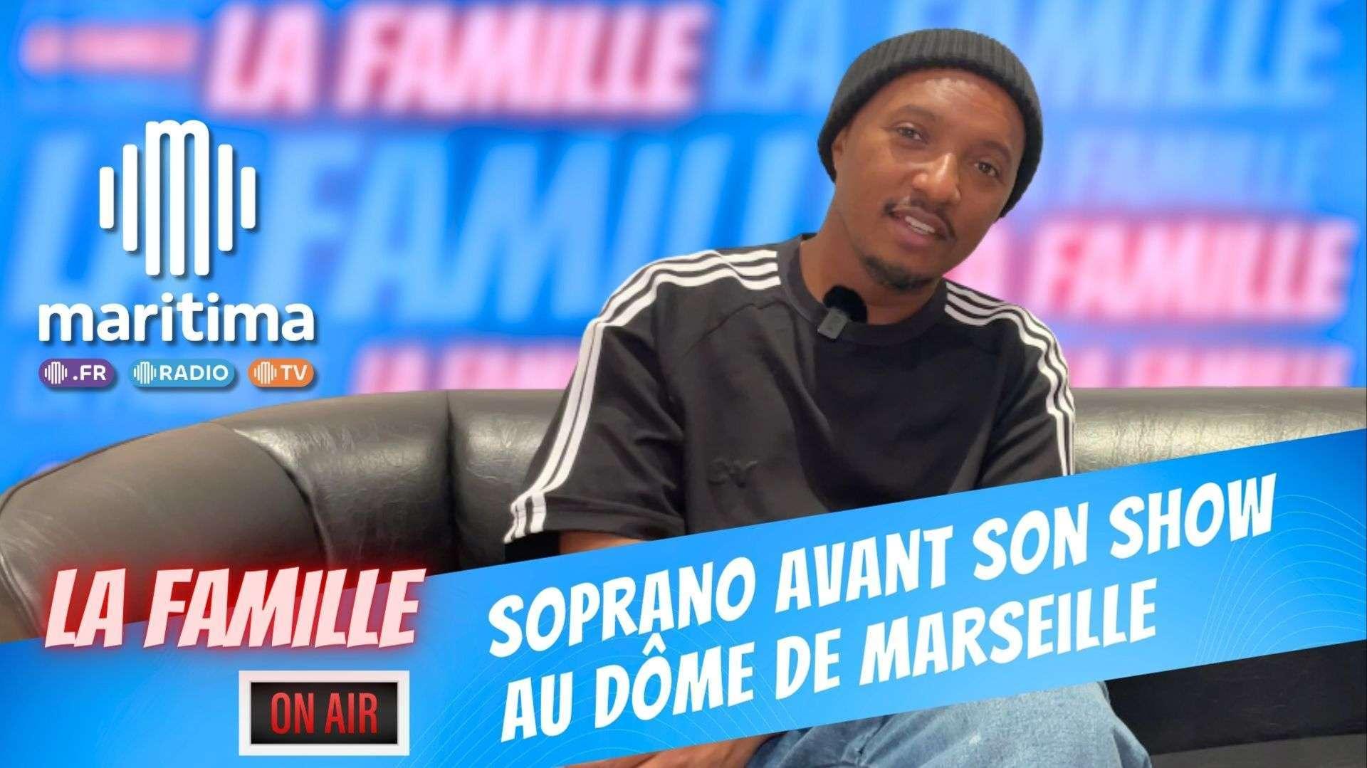 Soprano a fait le show au Dôme de Marseille : "C'est une bouffée d'oxygène que je veux donner"