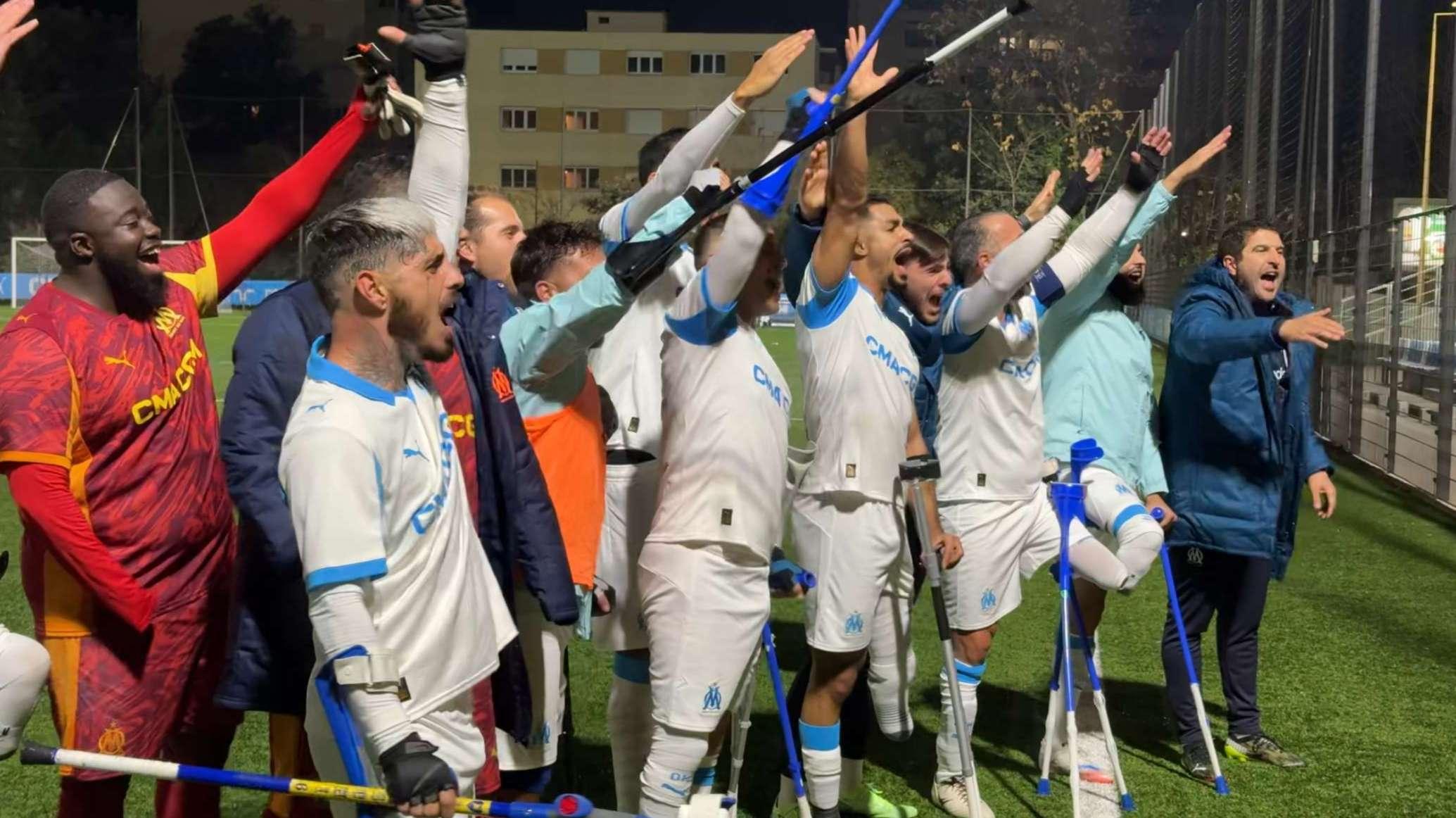 Foot pour amputés : L'OM ouvre la voie d'une discipline spectaculaire et méconnue