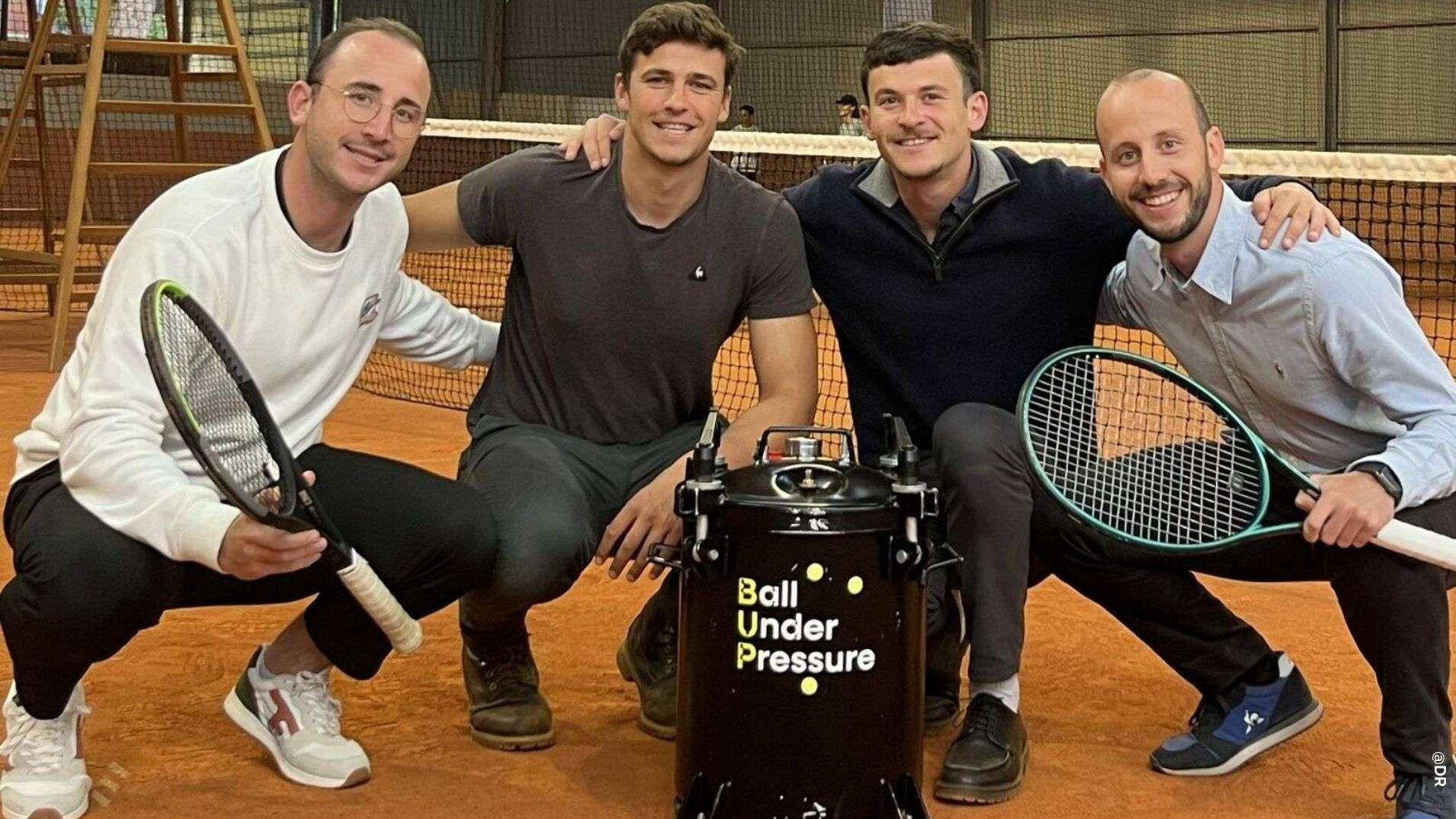 Aix-en-Provence : fini le gaspillage ! La startup BUP invente une machine pour "ressusciter" les balles de tennis