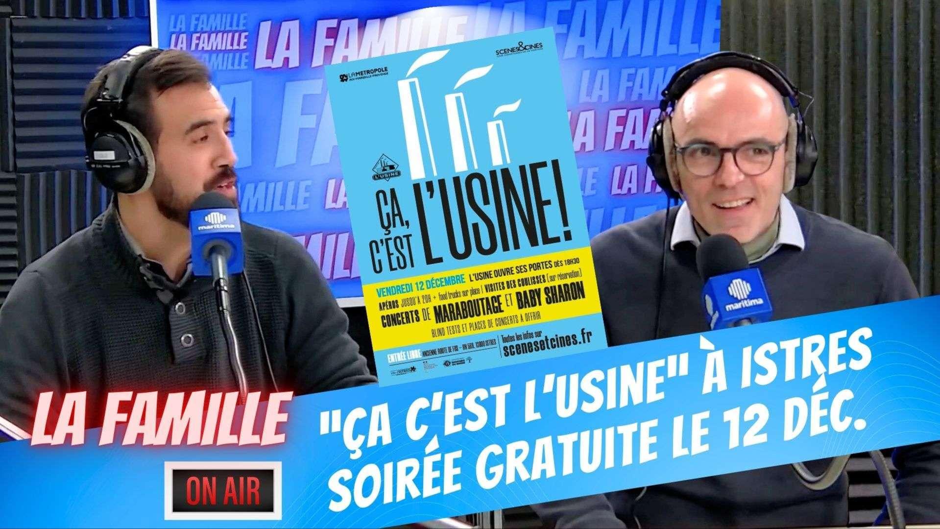 "Ça, c'est l'Usine" : une grande soirée gratuite et festive à Istres pour découvrir l'envers du décor
