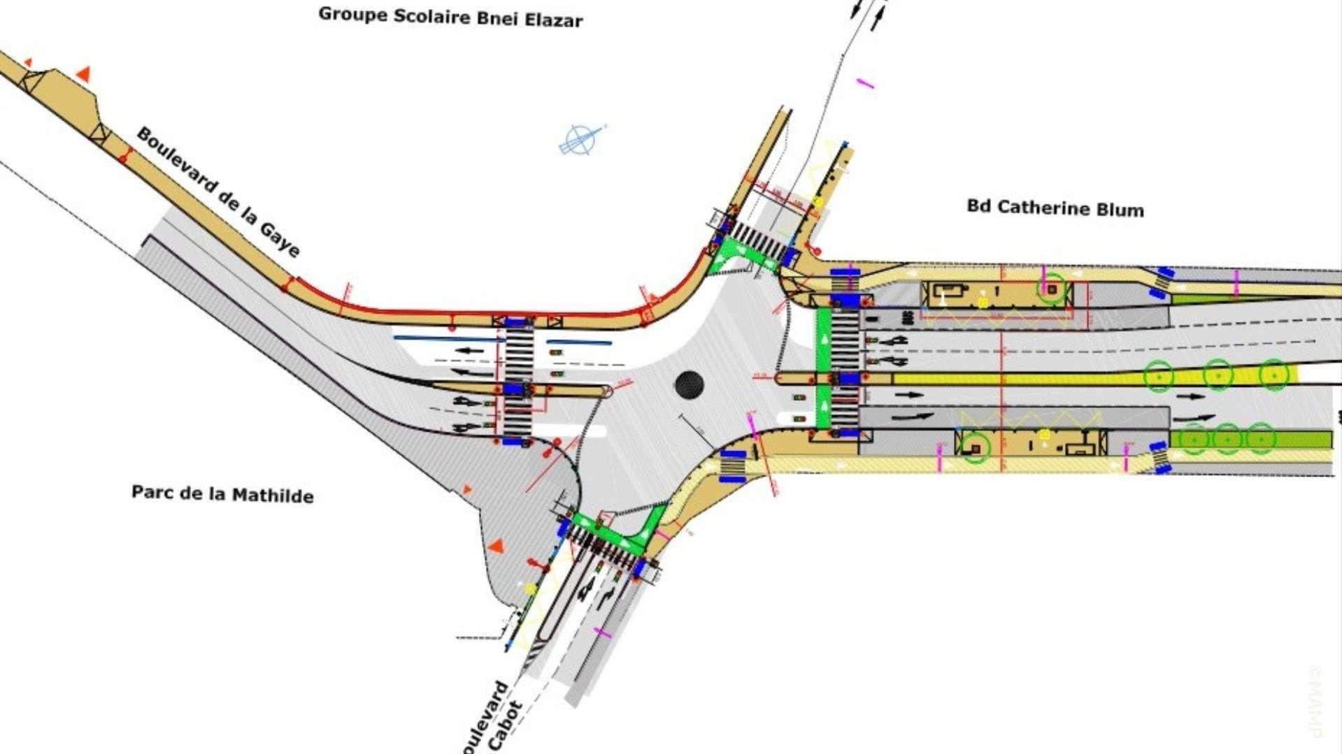 Boulevard Urbain Sud à Marseille : le chantier du rond-point de La Gaye débute ce lundi 8 décembre