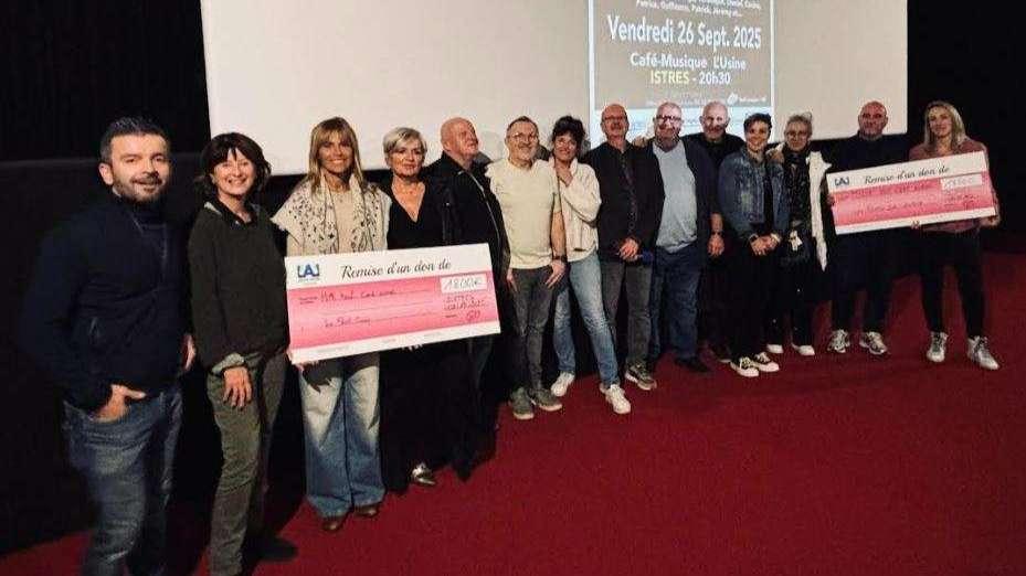 Istres : pari réussi pour les "Acteurs Locaux", 3 600 euros reversés pour aider les enfants malades