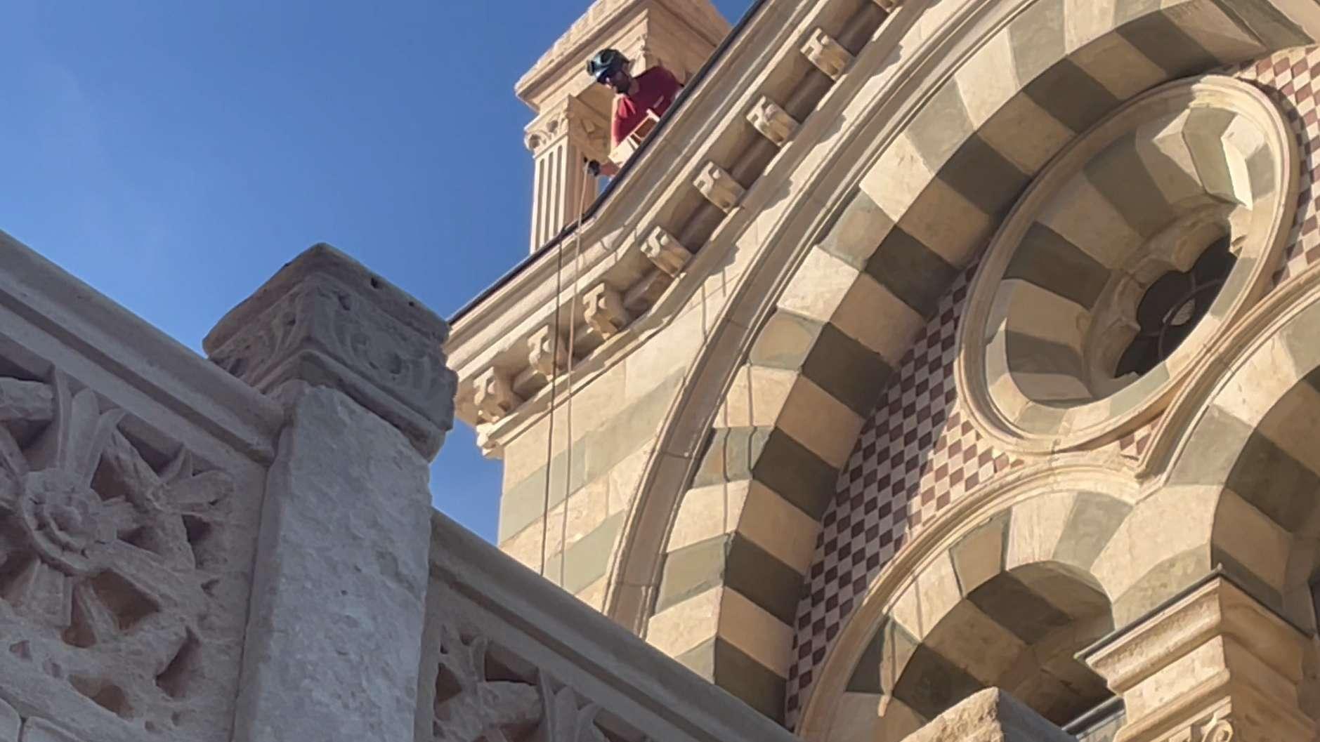 Marseille : La Major devient un refuge pour oiseaux avec l'installation de nichoirs "sur-mesure"
