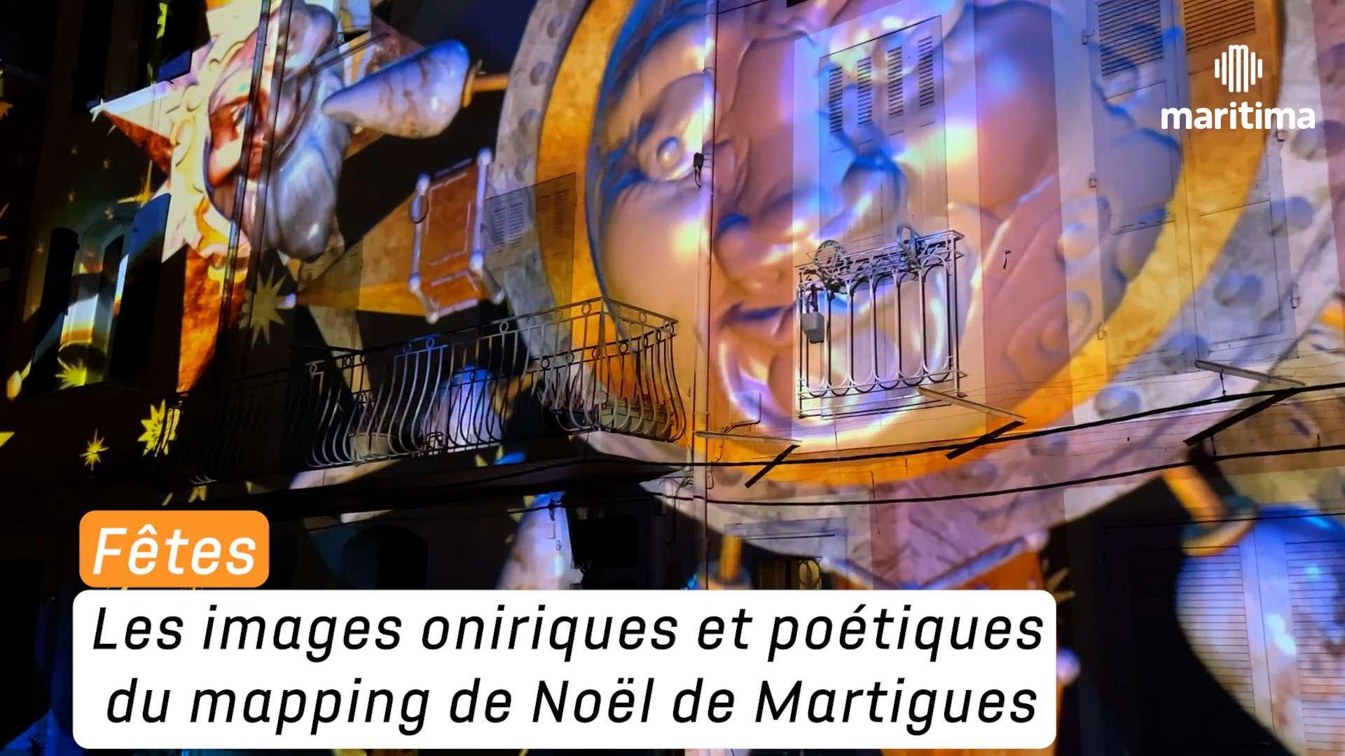 Martigues : Découvrez les images de la féerie du mapping de Noël 2025