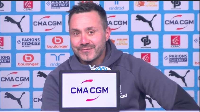 OM-Nantes : la première conférence de presse de l'année 2026 pour le coach de l'OM Roberto de Zerbi