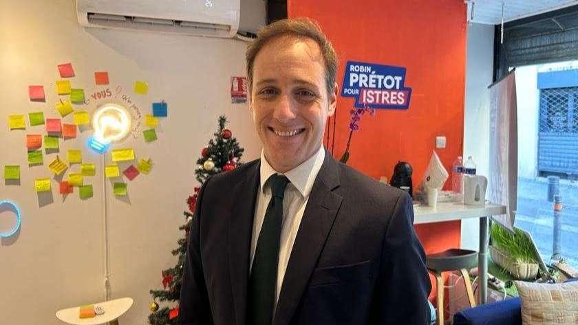 Municipales 2026 à Istres : "Stop au bétonnage", santé et sécurité... Robin Prétot dévoile ses priorités de campagne
