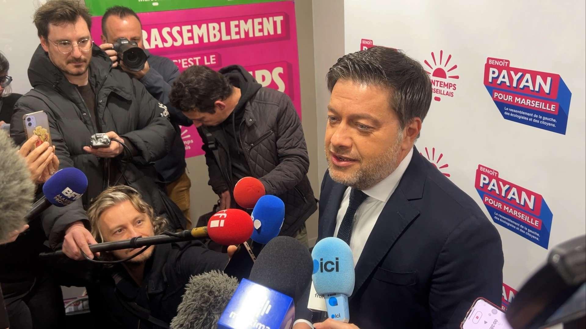 Municipales 2026 à Marseille : Benoît Payan promet « de rassembler cette ville »