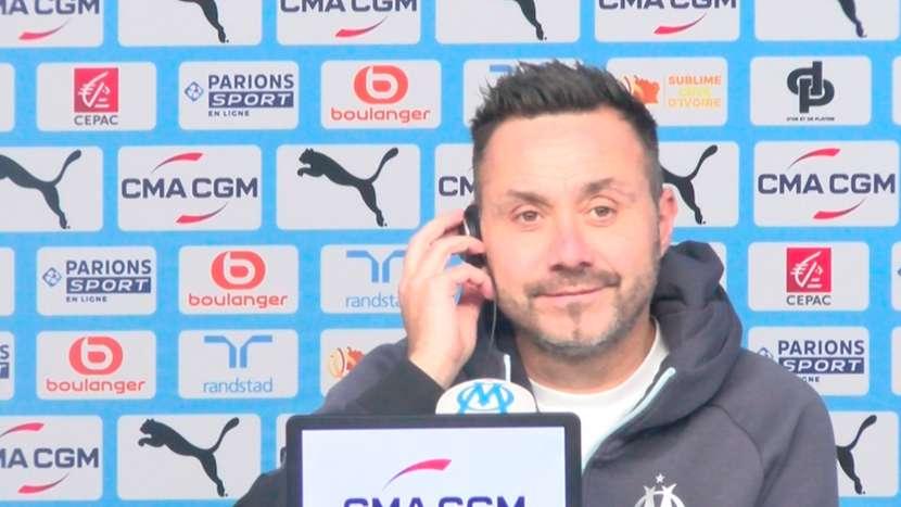 Angers-OM : Roberto de Zerbi "Angers est une des équipes qui joue le mieux au football en L1"