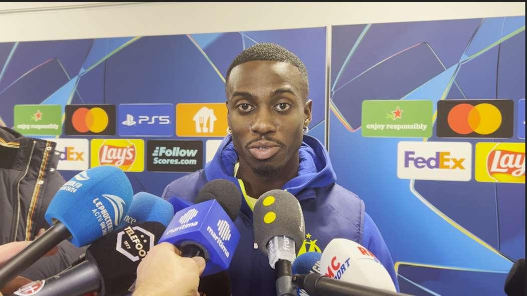 Défaite de l'OM contre Liverpool  (0-3) : Timothy Weah "Ils ont été meilleurs ce soir"