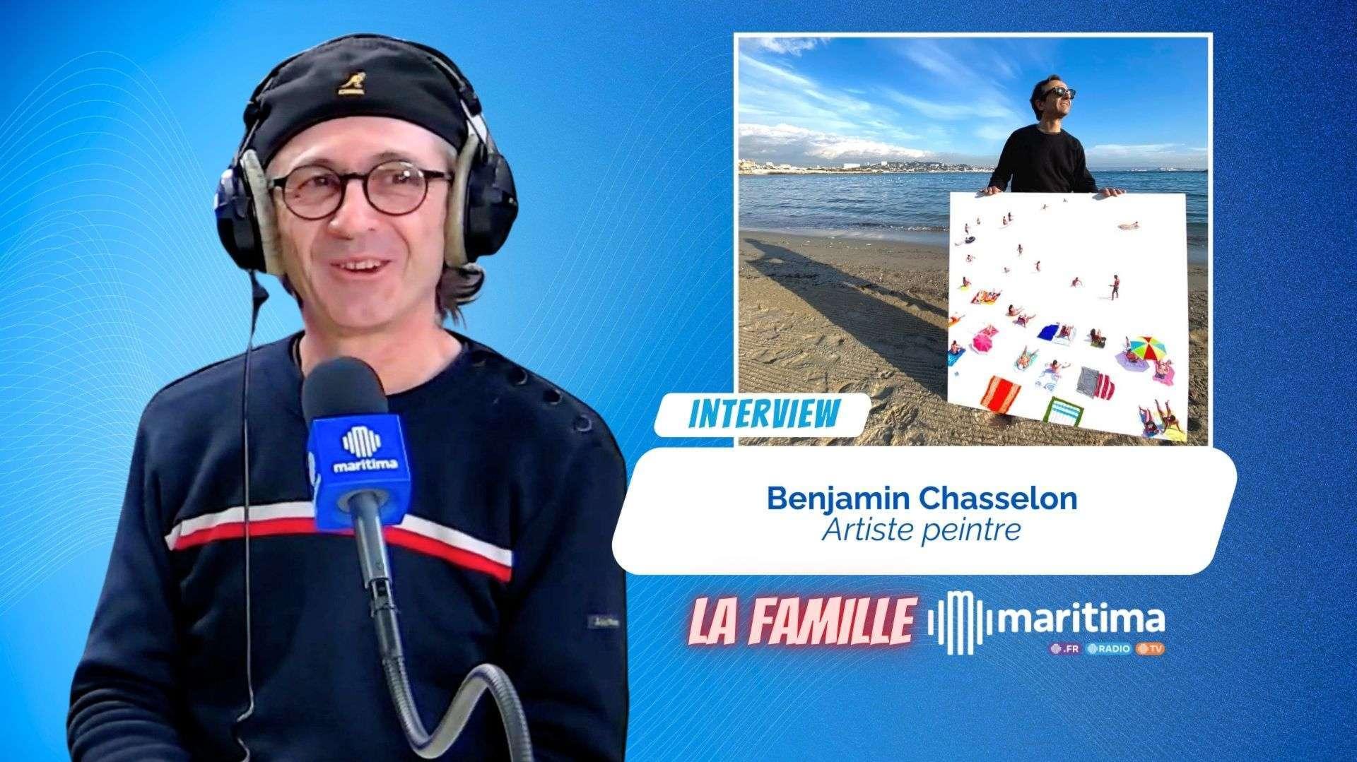 Benjamin Chasselon : la mer en héritage pour l'artiste marseillais