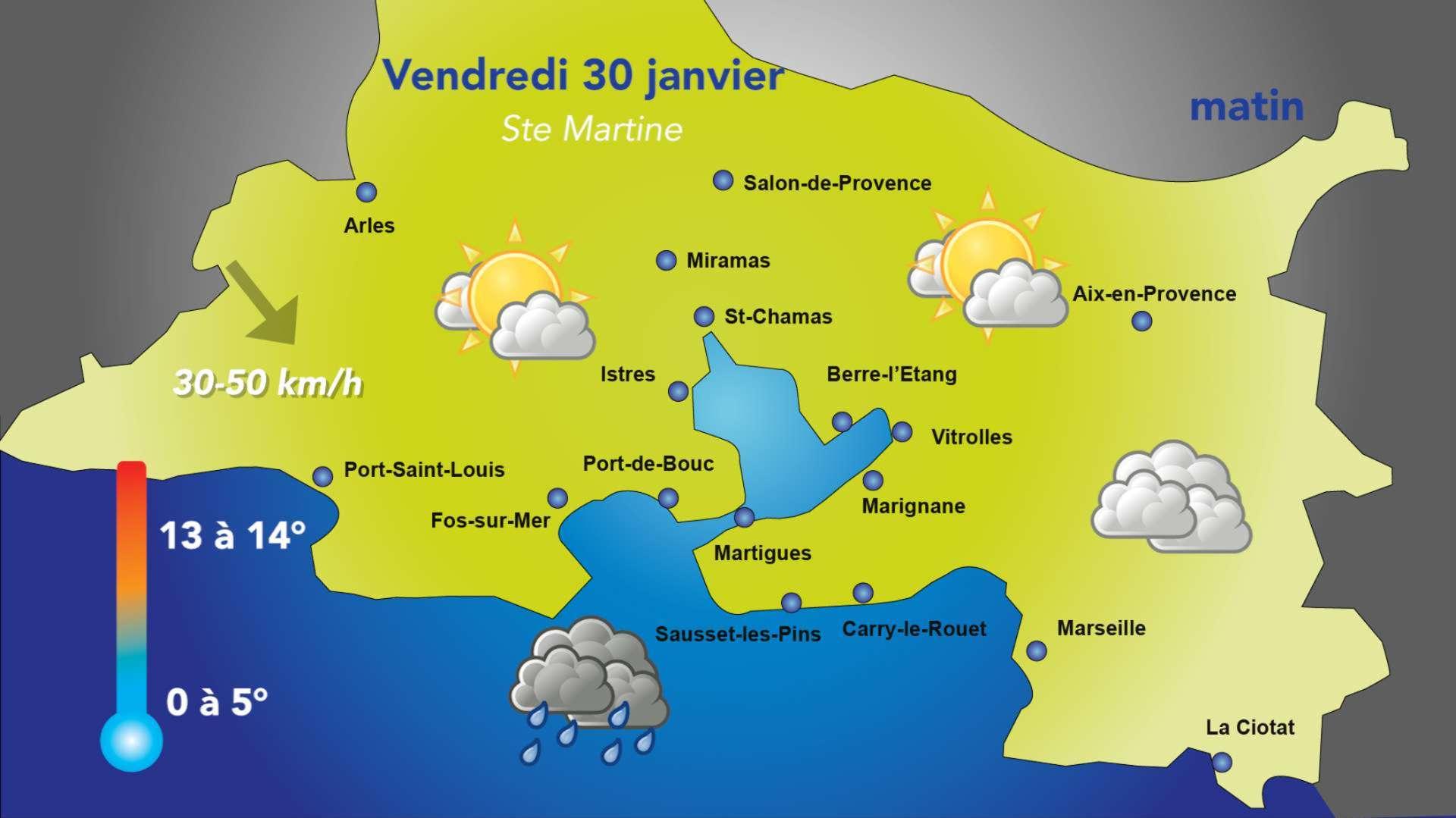 Météo : un temps hésitant ce vendredi 30 janvier