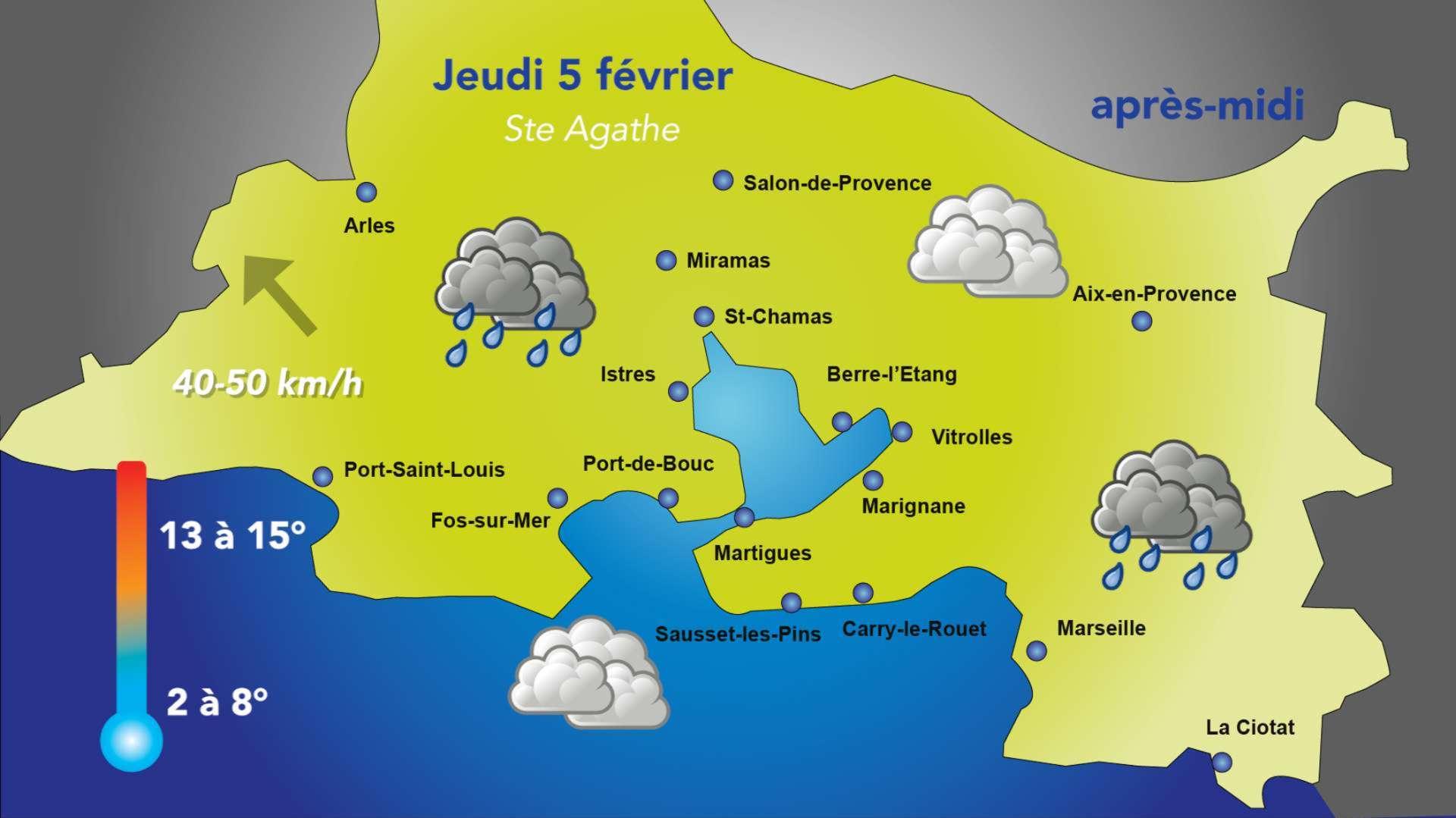 Météo : une journée en deux temps jeudi 5 février