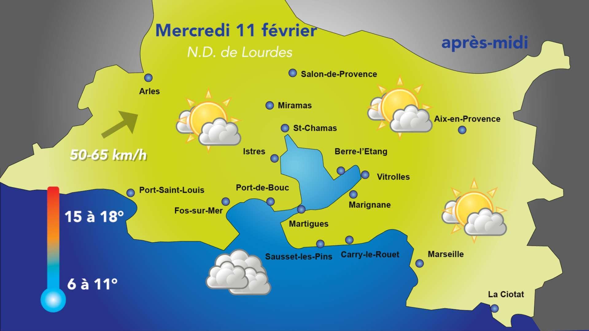 Météo : accalmie temporaire mercredi 11 février