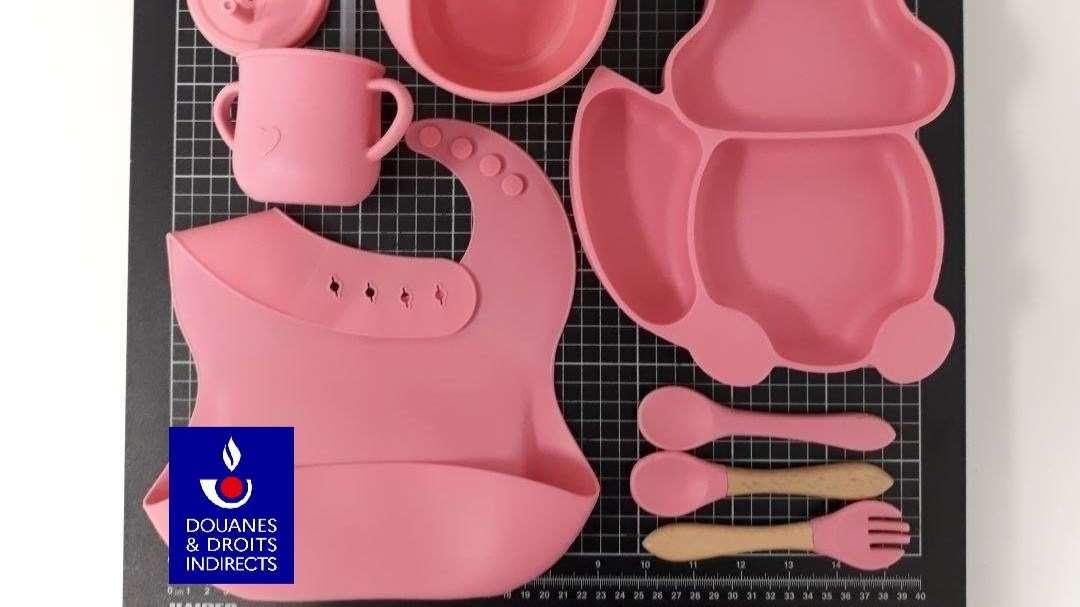Fos-sur-Mer : 7 500 sets de table pour bébé jugés "dangereux" saisis par la douane