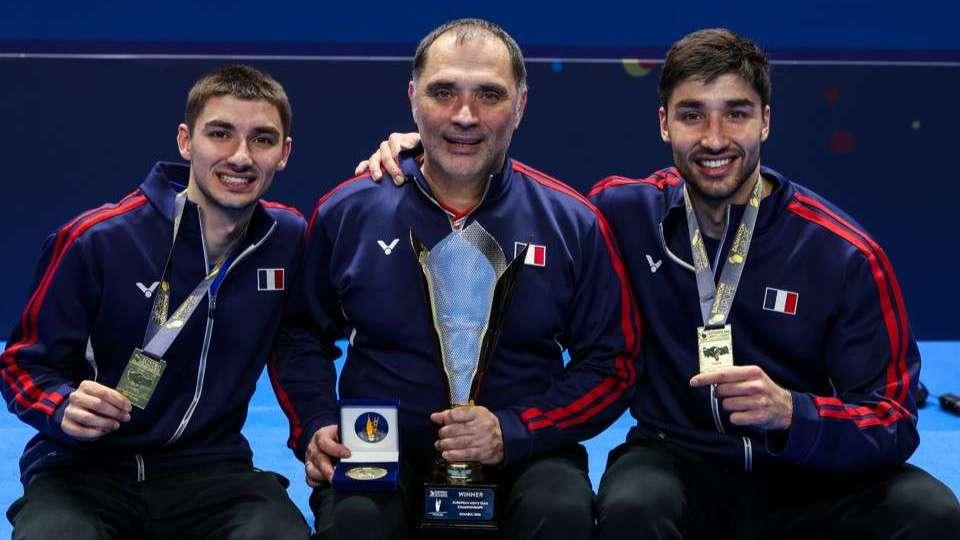 Sacre historique des Bleus en badminton : « On peut viser des médailles mondiales », confie Toma Popov de retour à Fos