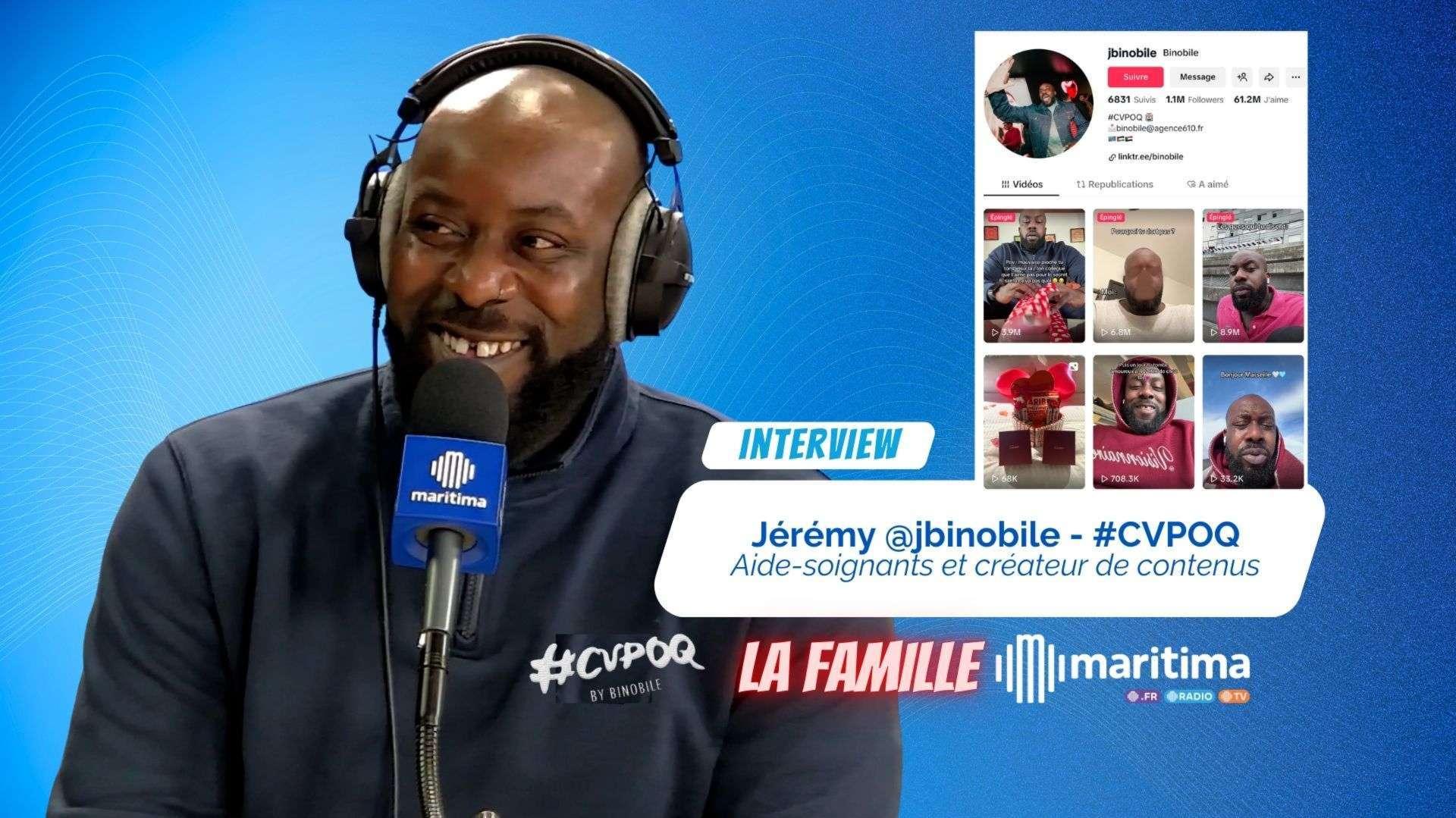 "Ça va pas ou quoi ?!" #CVPOQ : Jbinobile, l'aide-soignant star des réseaux à Martigues