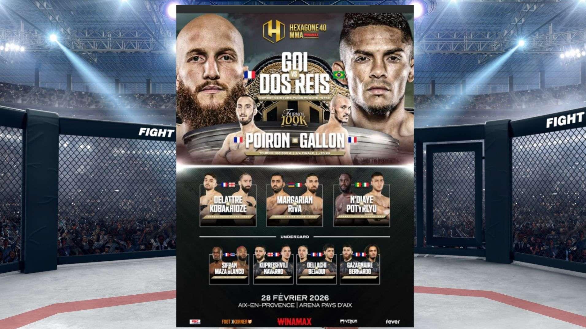 "Un show à l'américaine" : tout savoir sur l'Hexagone MMA qui fait étape à l'Arena du Pays d'Aix