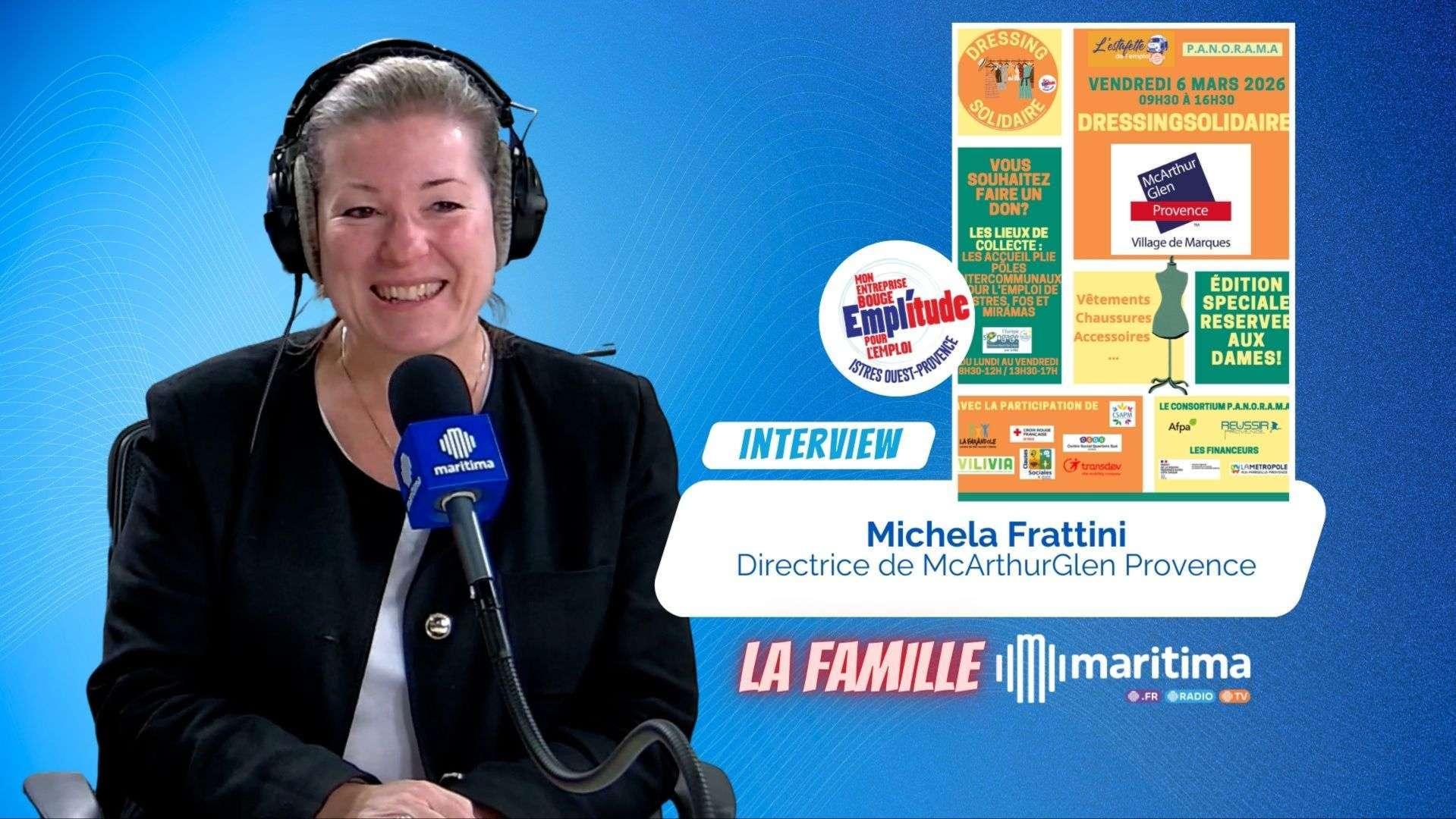 Shopping, Tourisme et Emploi : Michela Frattini, Directrice de McArthurGlen Provence, se confie sur Maritima
