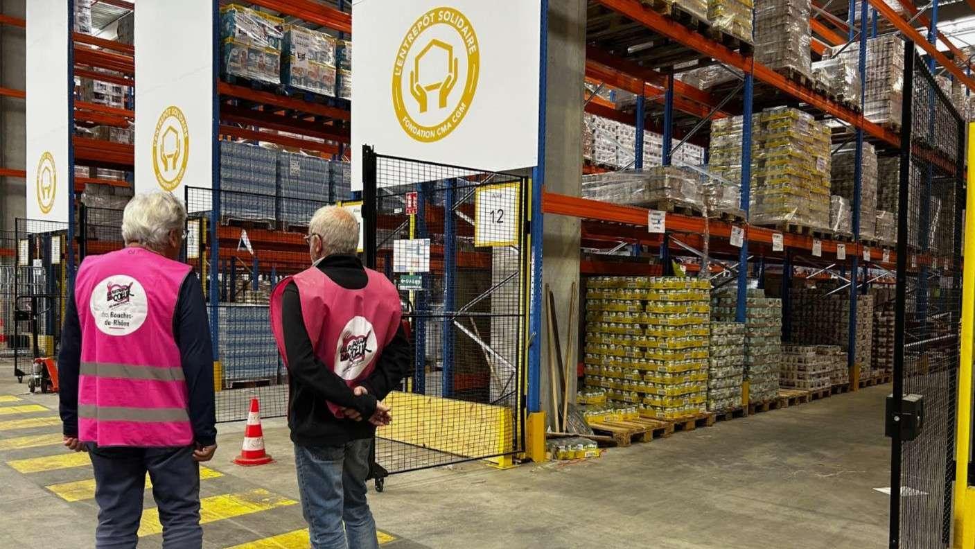 Restos du Cœur : à Marseille, l'entrepôt d'Arenc en ébullition avant le défi des 250 tonnes