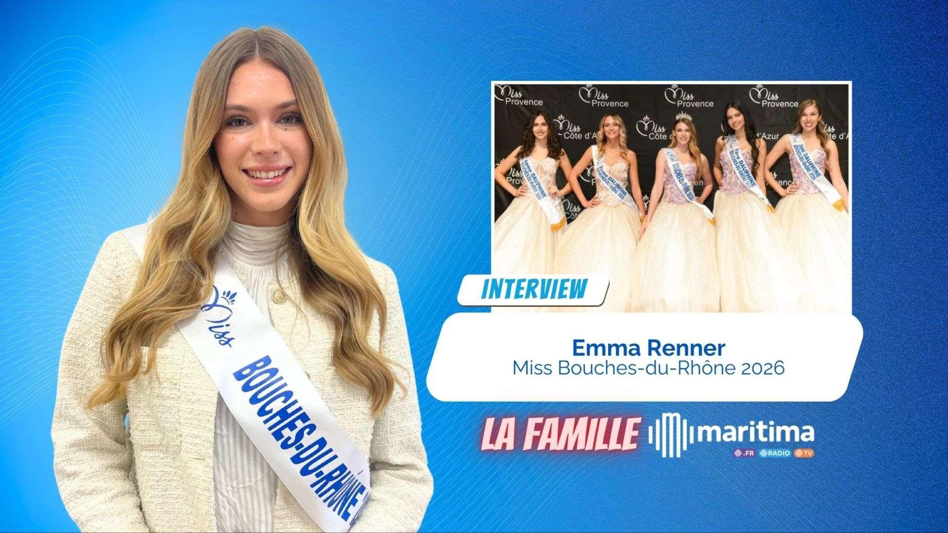 Emma Renner : Miss Bouches-du-Rhône 2026, son parcours, ses projets et son sacre à Rognac racontés sur Maritima !