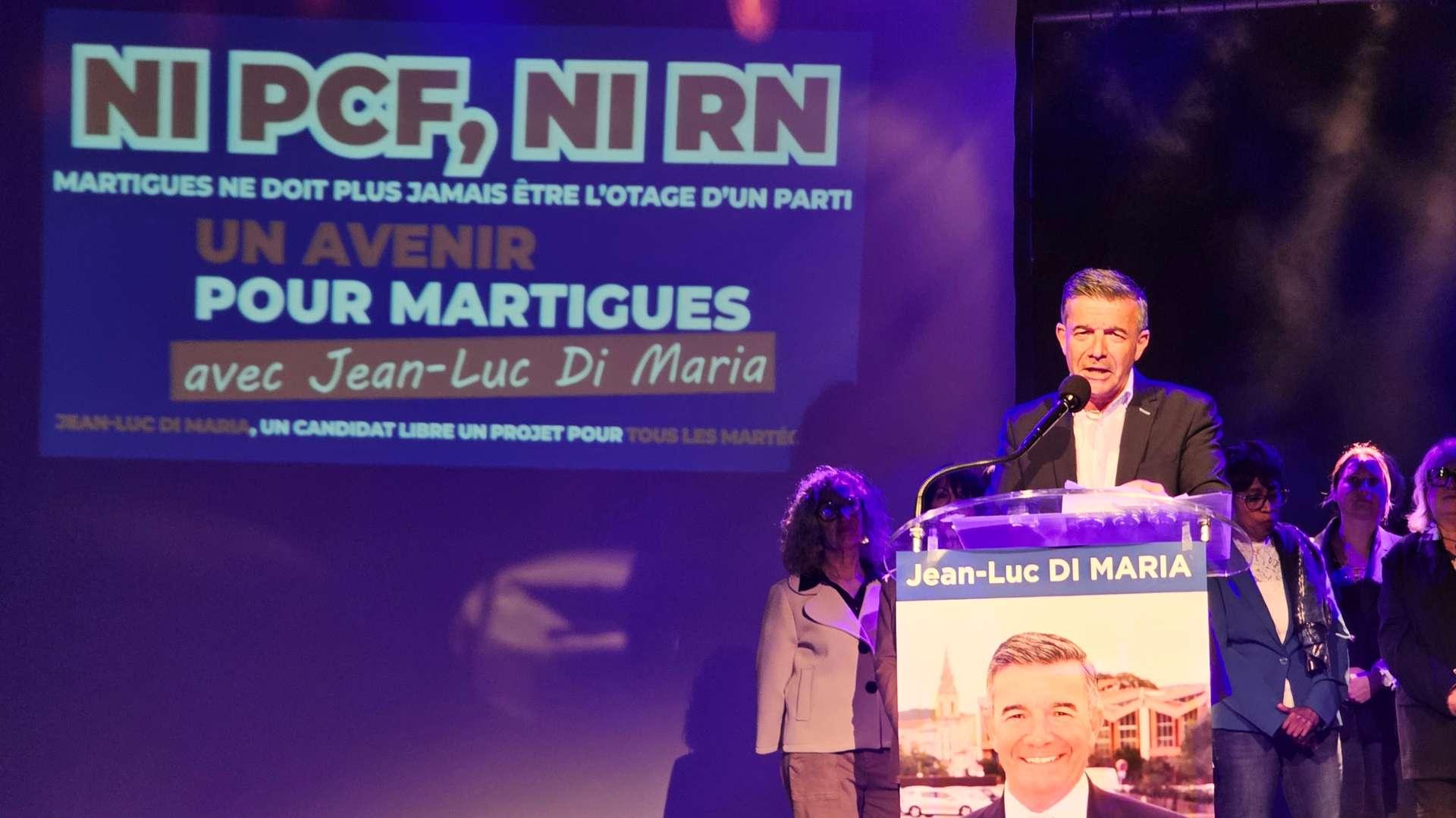 Municipales 2026 à Martigues : Jean-Luc Di Maria prône le “ni PCF, ni RN” pour le second tour
