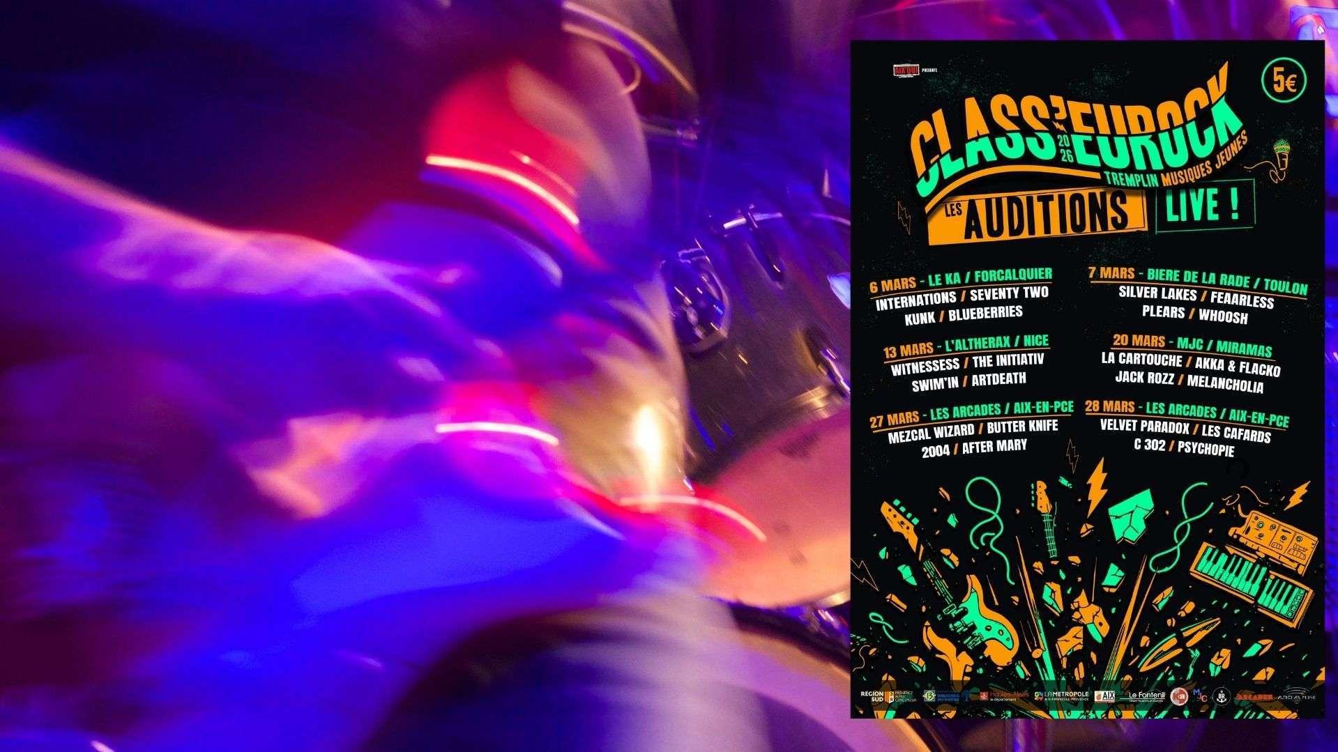 Class’Eurock 2026 : "Le Cours Mirabeau, c'est nos Champs-Élysées", les auditions live débarquent à Miramas et Aix