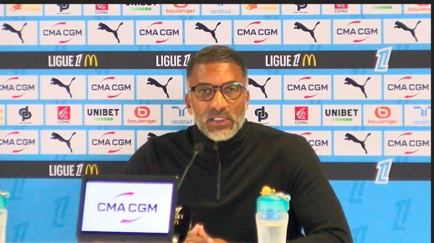 OM-LILLE : la déception du coach Habib Beye après l'occasion ratée par l'OM face au LOSC (1-2)