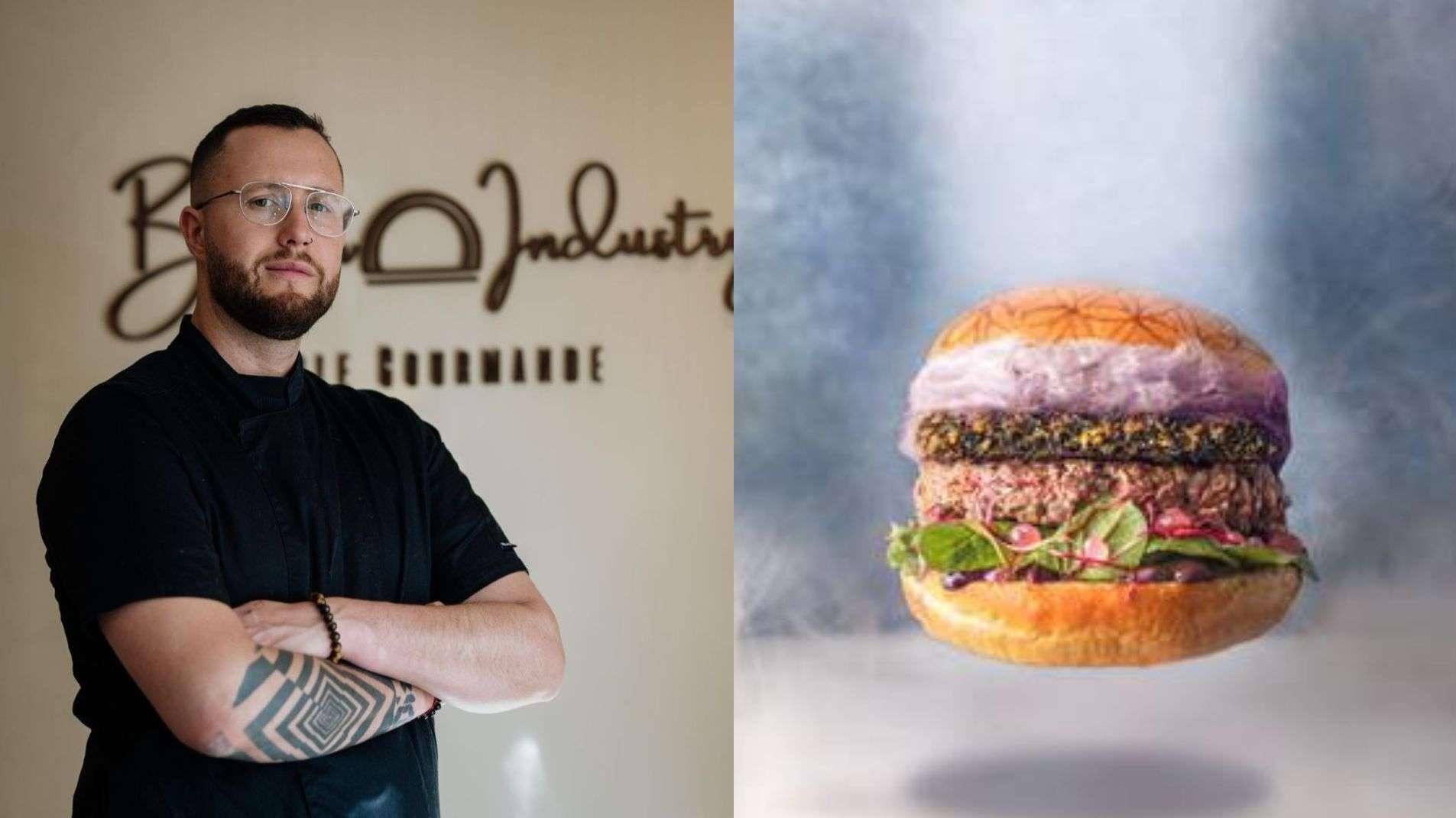 Coupe de France du Burger : barbe à papa et farine d'insectes, le pari fou du chef de Lambesc Florian Simonpieri