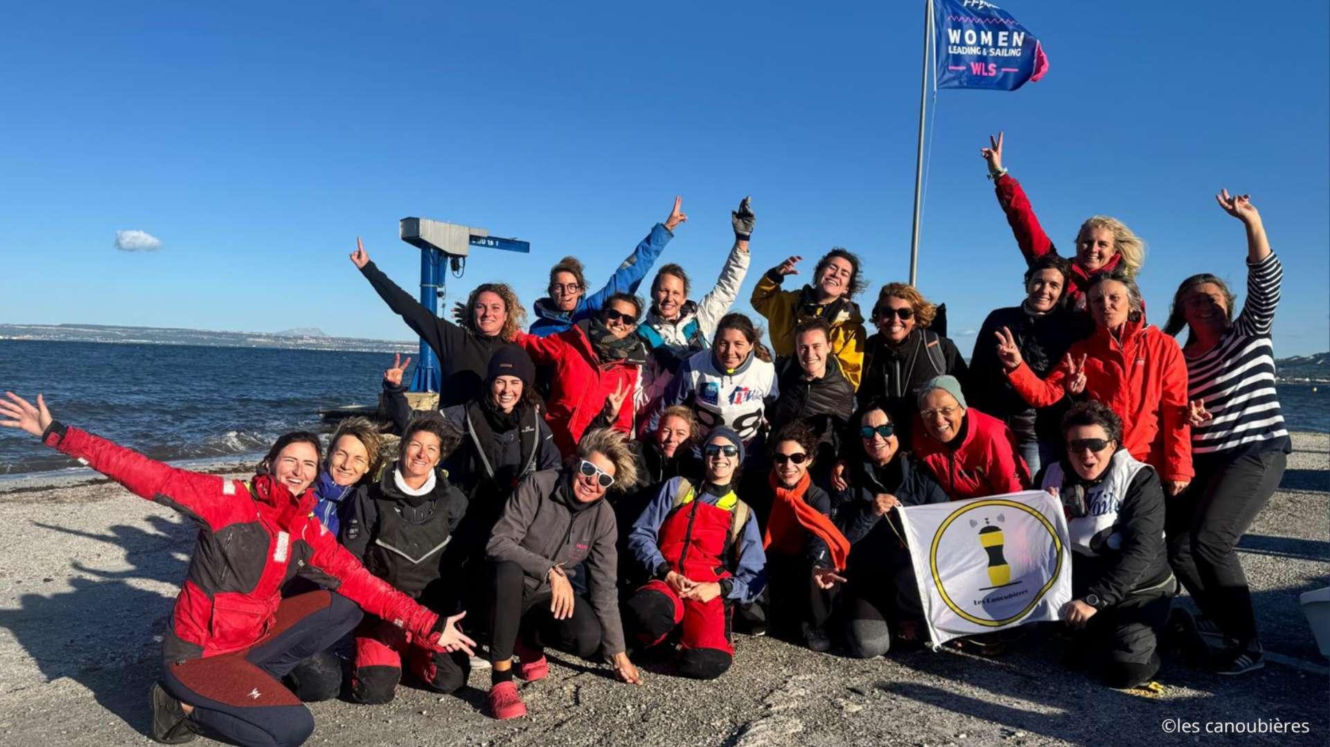 Elles hissent les voiles : les Canoubières à l’assaut du mondial à Marseille