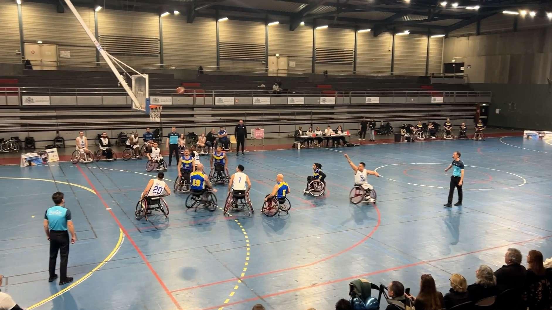 Marseille : défis, sensibilisation et choc au sommet... Le handibasket fait son show avec "Basket4All"