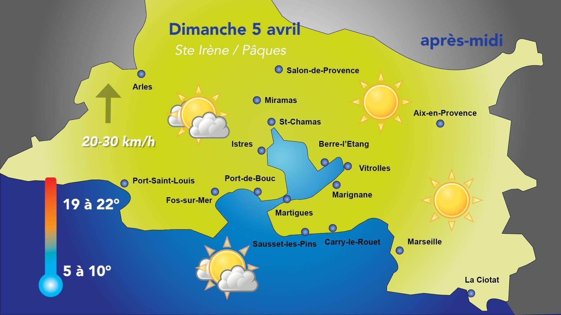 Météo du week-end de Pâques : un temps printanier et ensoleillé