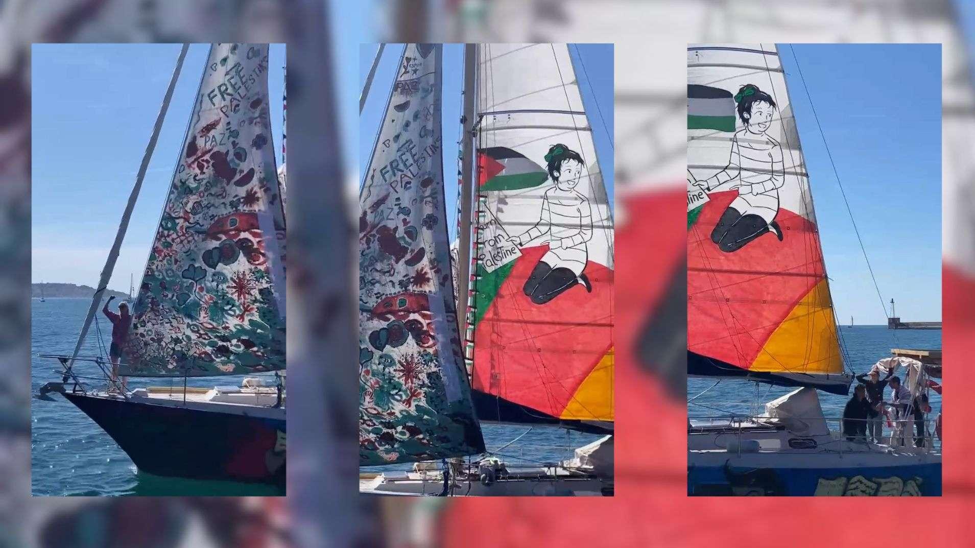 "Gaza, Marseille est avec toi !": départ de bateaux français pour rejoindre une nouvelle "flottille"