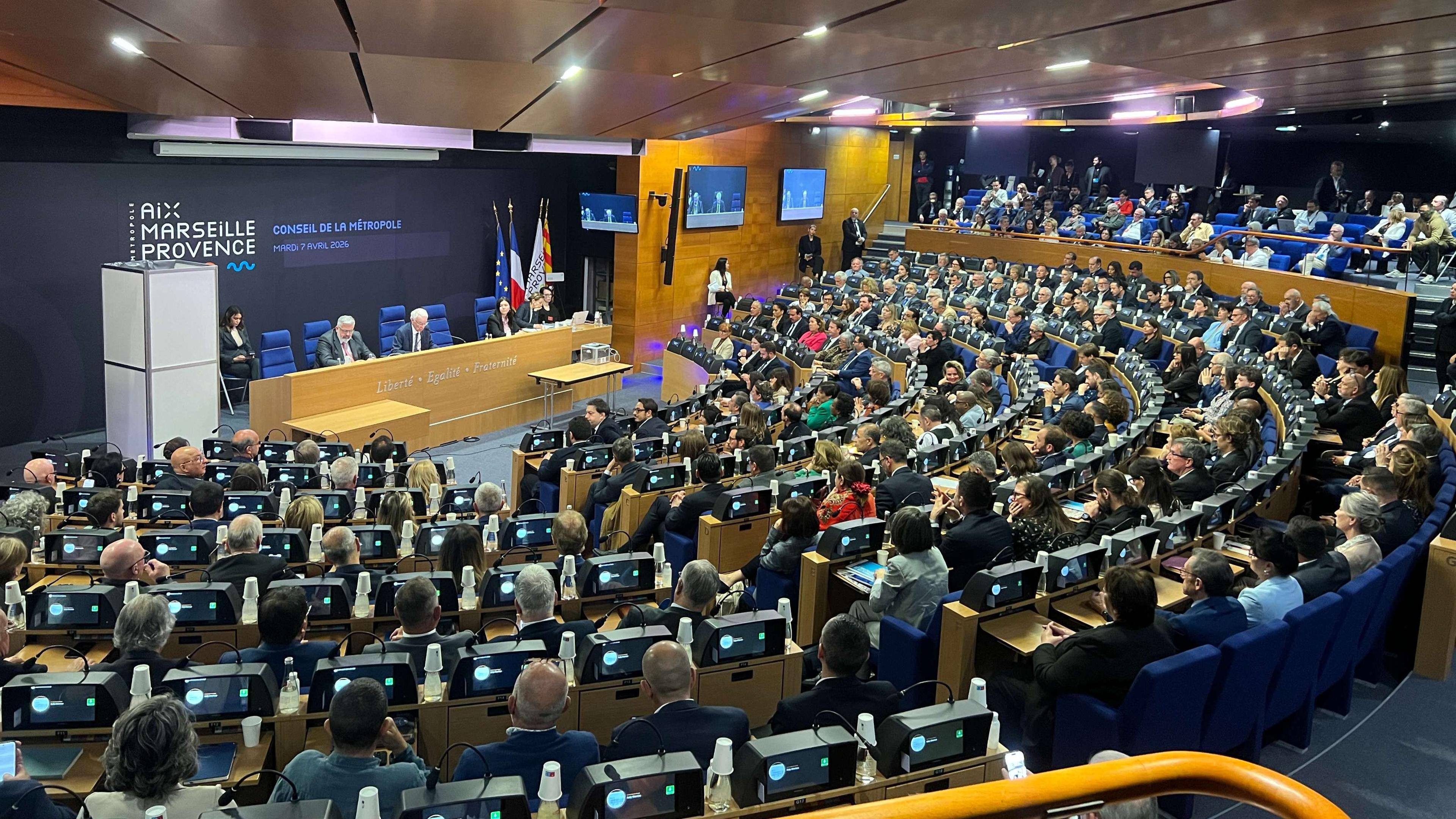 La métropole Aix-Marseille-Provence, minée par des années de querelles, élit Nicolas Isnard à sa présidence
