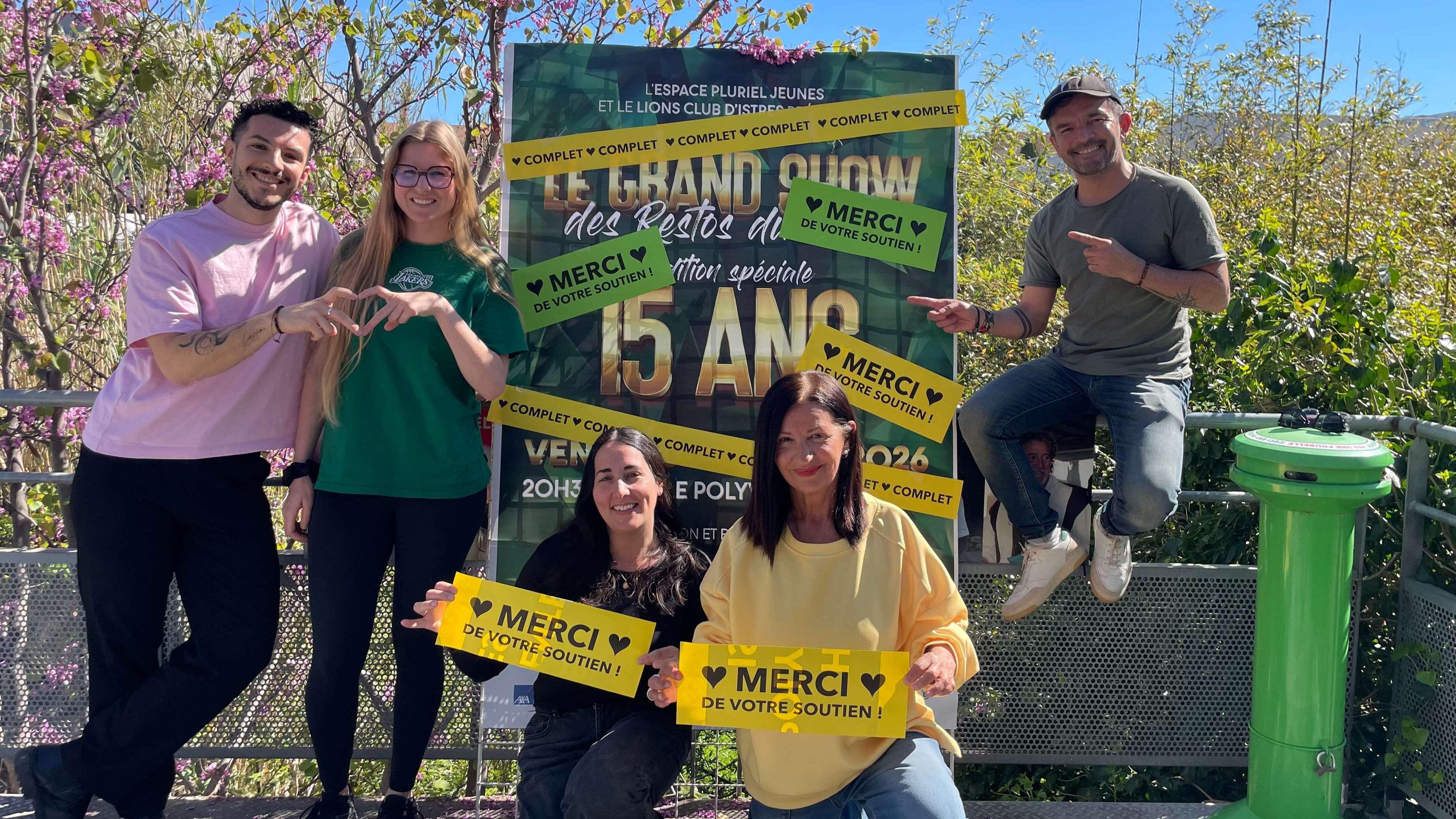 Istres : plus une seule place pour le Grand Show des Restos du Cœur, un record de solidarité en vue !