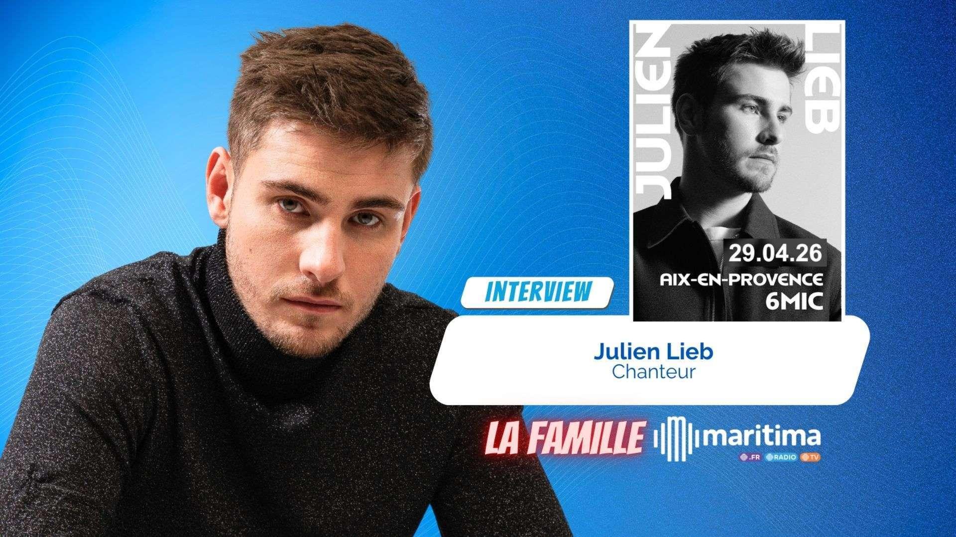 Julien Lieb en concert à Aix et Martigues : ses confidences sur Maritima