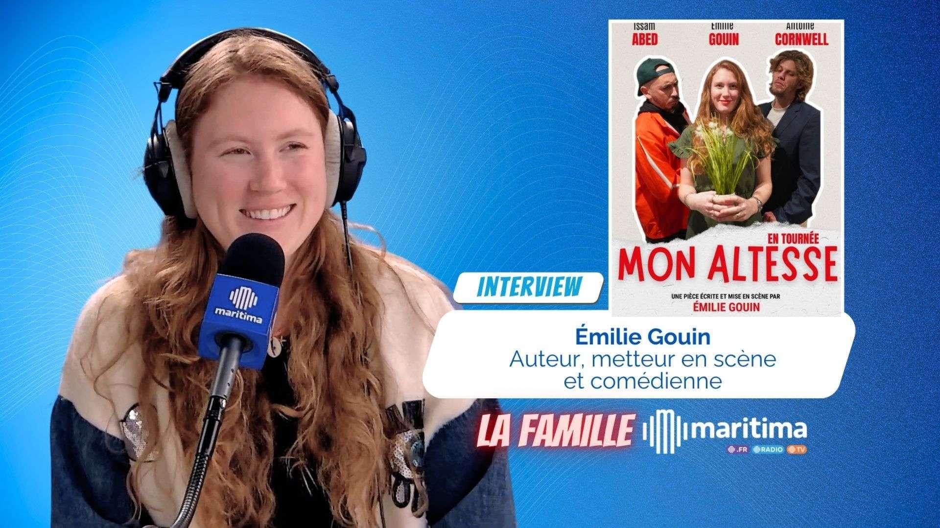 Émilie Gouin présente “Mon Altesse” : une comédie royale sur Maritima