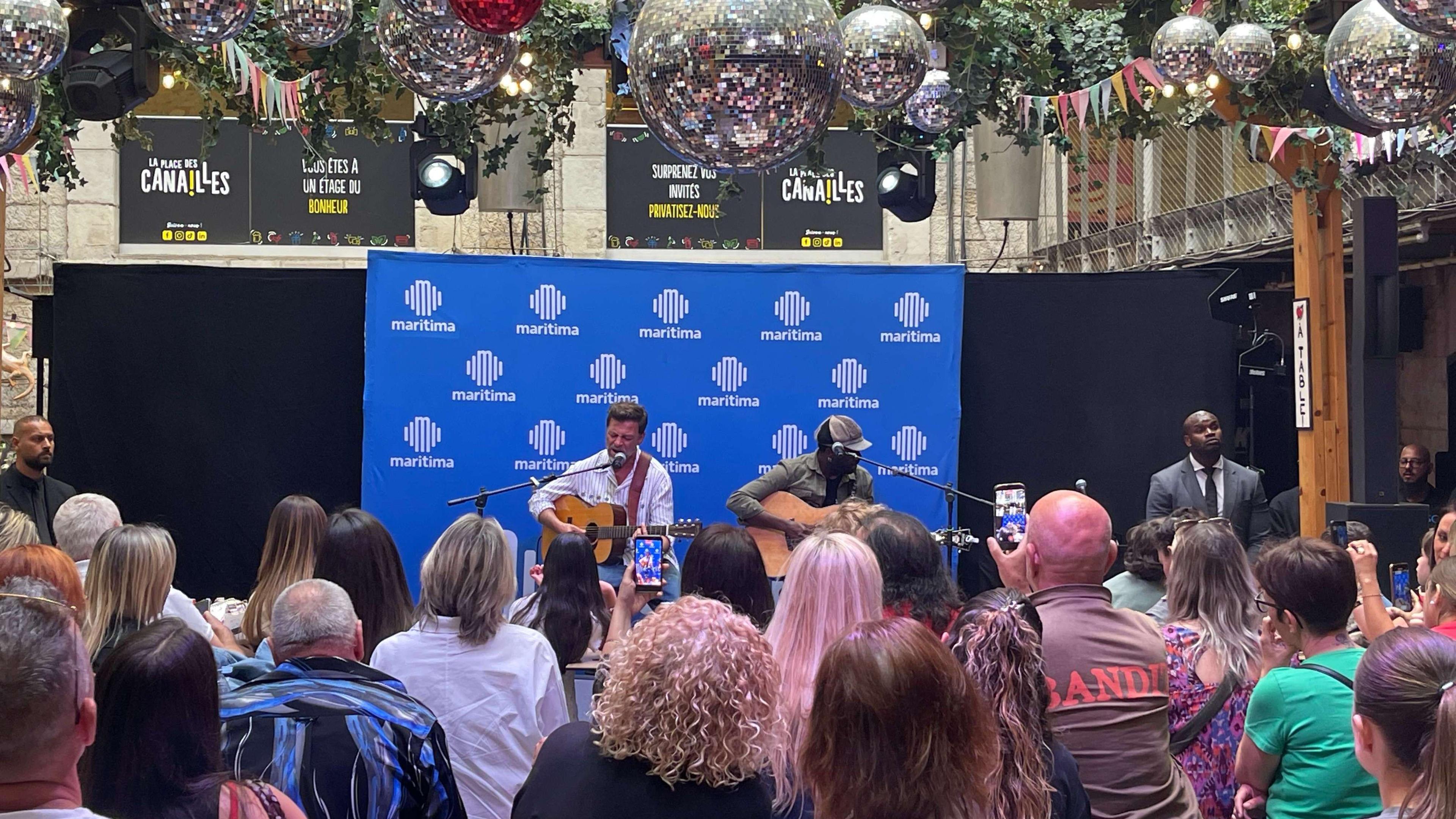 Christophe Maé : “Merci à Maritima qui me suit depuis 20 ans !” … un showcase exclusif à Marseille