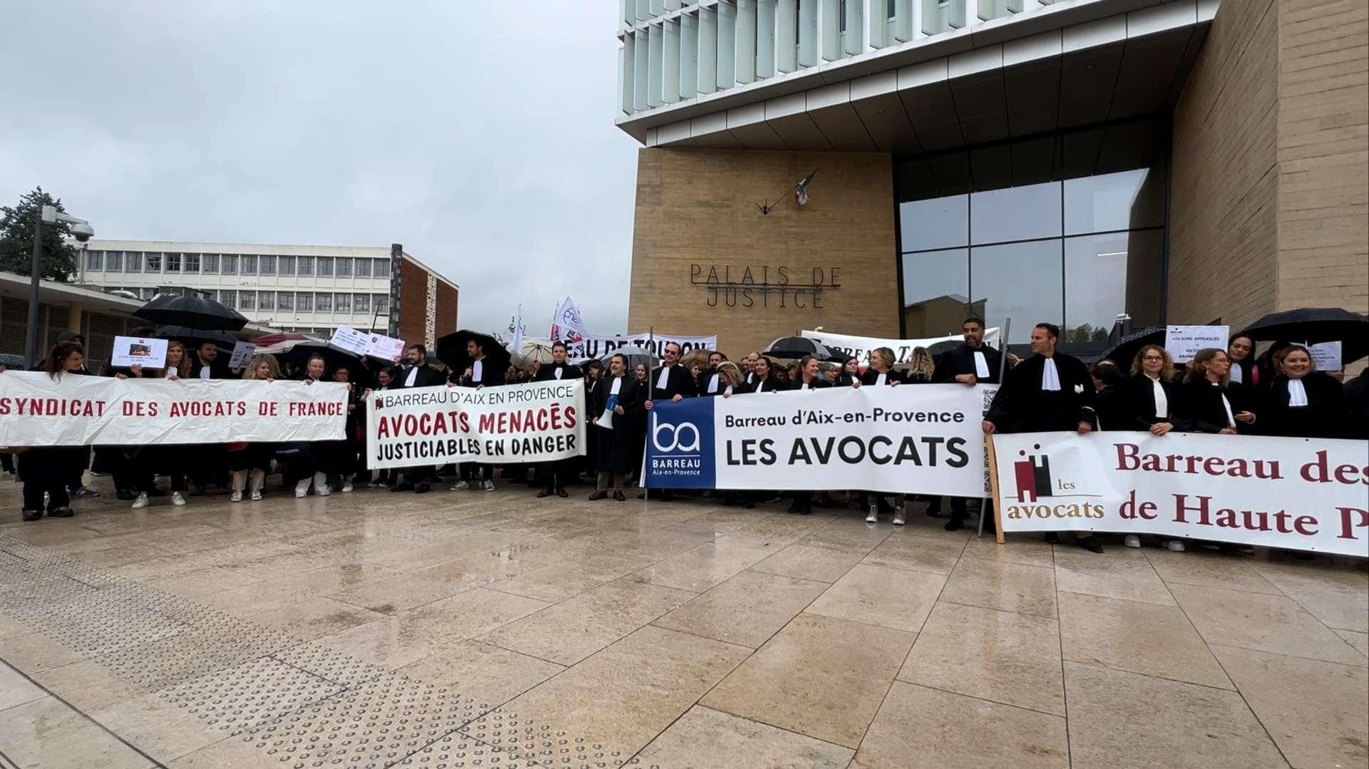 Justice morte à Aix-en-Provence : "On banalise l’exceptionnel", les avocats vent debout contre le projet de loi SURE